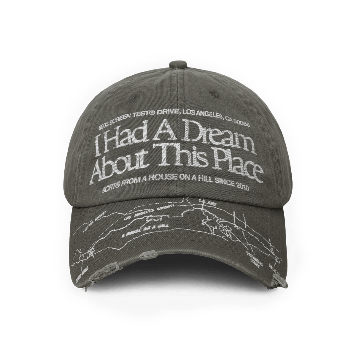 SCRT Crossroads Dad Cap Grey - CSCRC14867 - Coziness