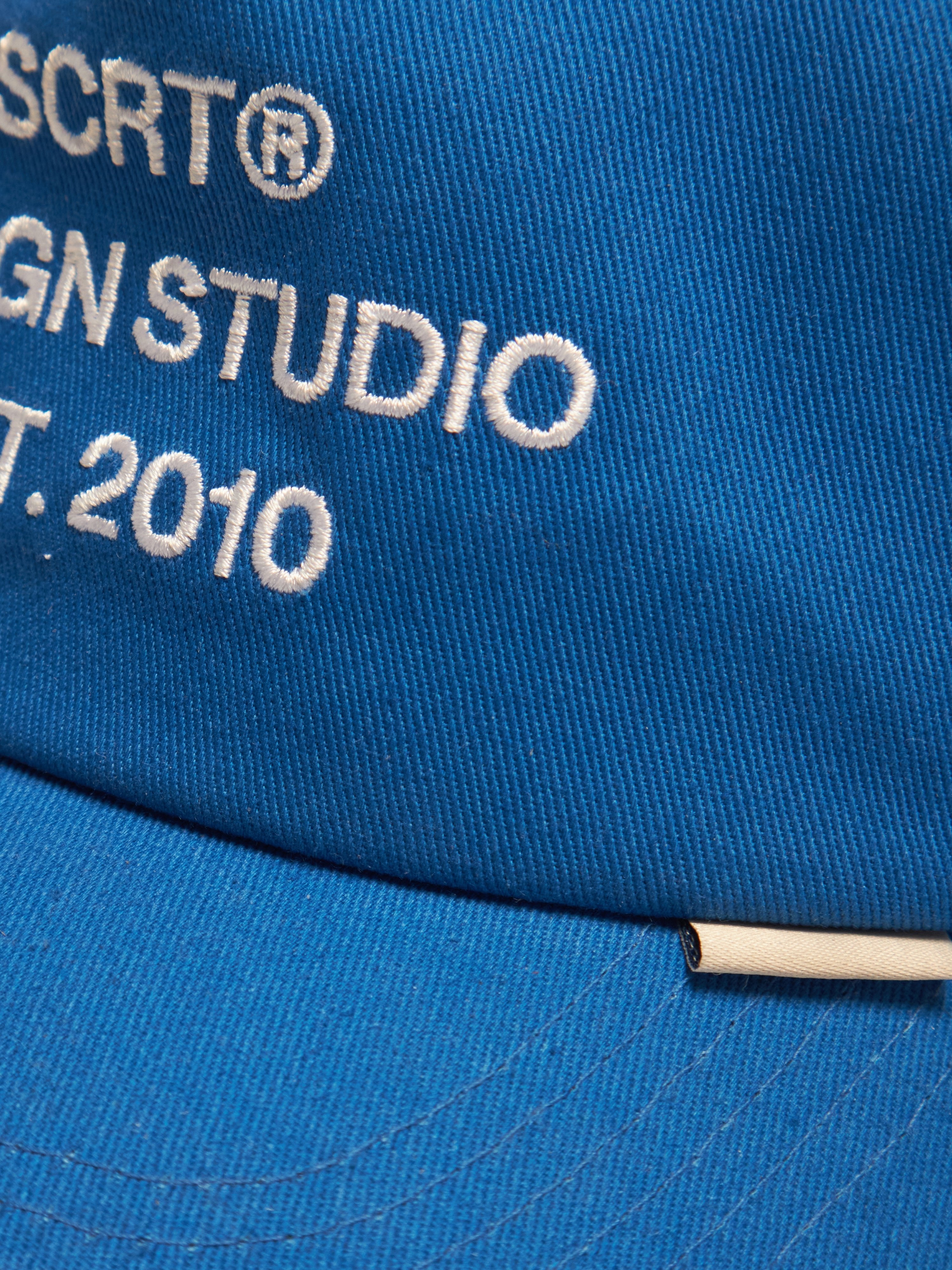 SCRT Design Studio High Profile Cap Blue - Coziness