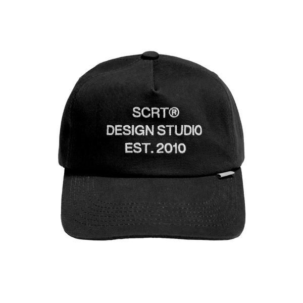 SCRT Design Studio High Profile Cap Schwarz - CSCRD7477 - Coziness