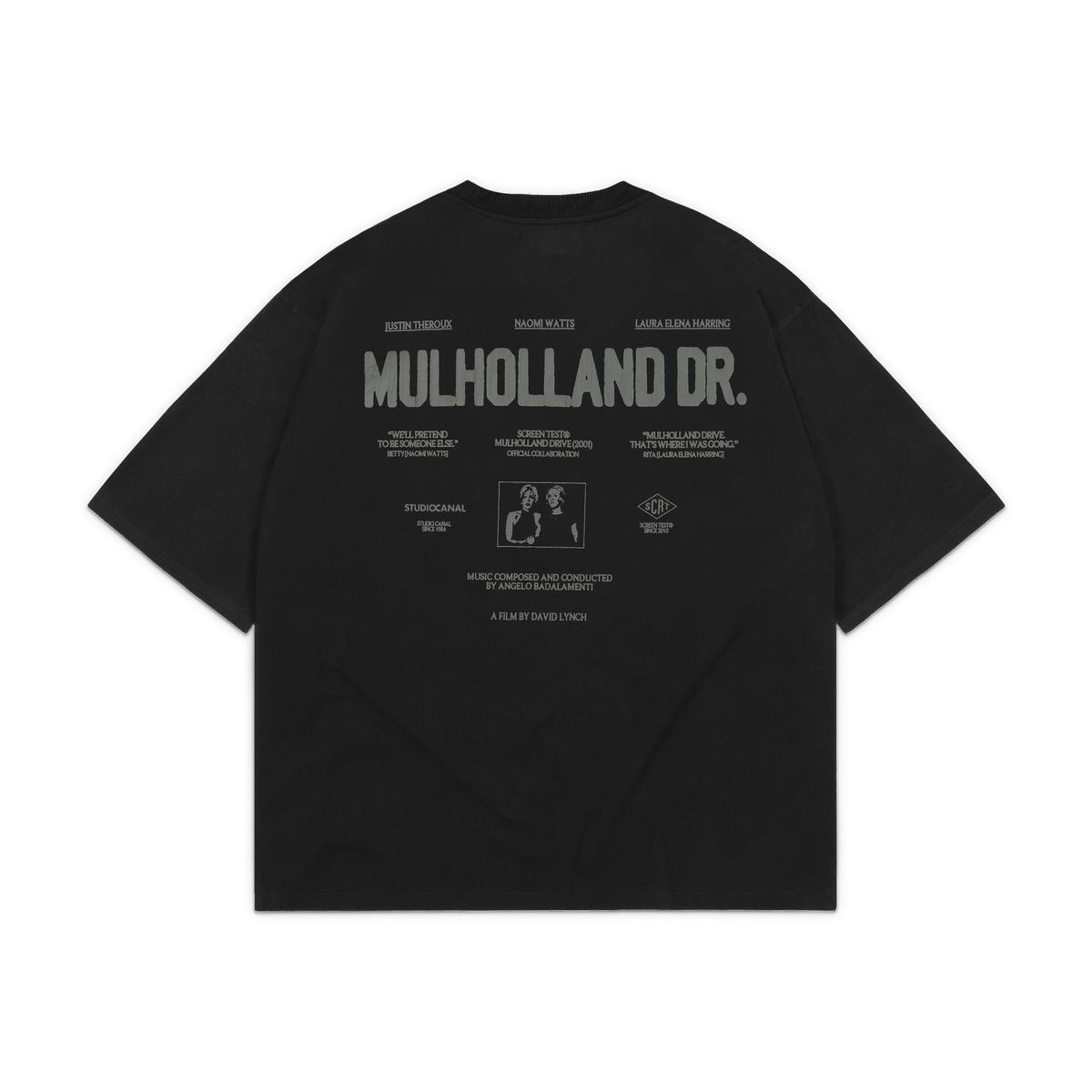 SCRT Diane T-Shirt Black - CSCRD14846 - Coziness