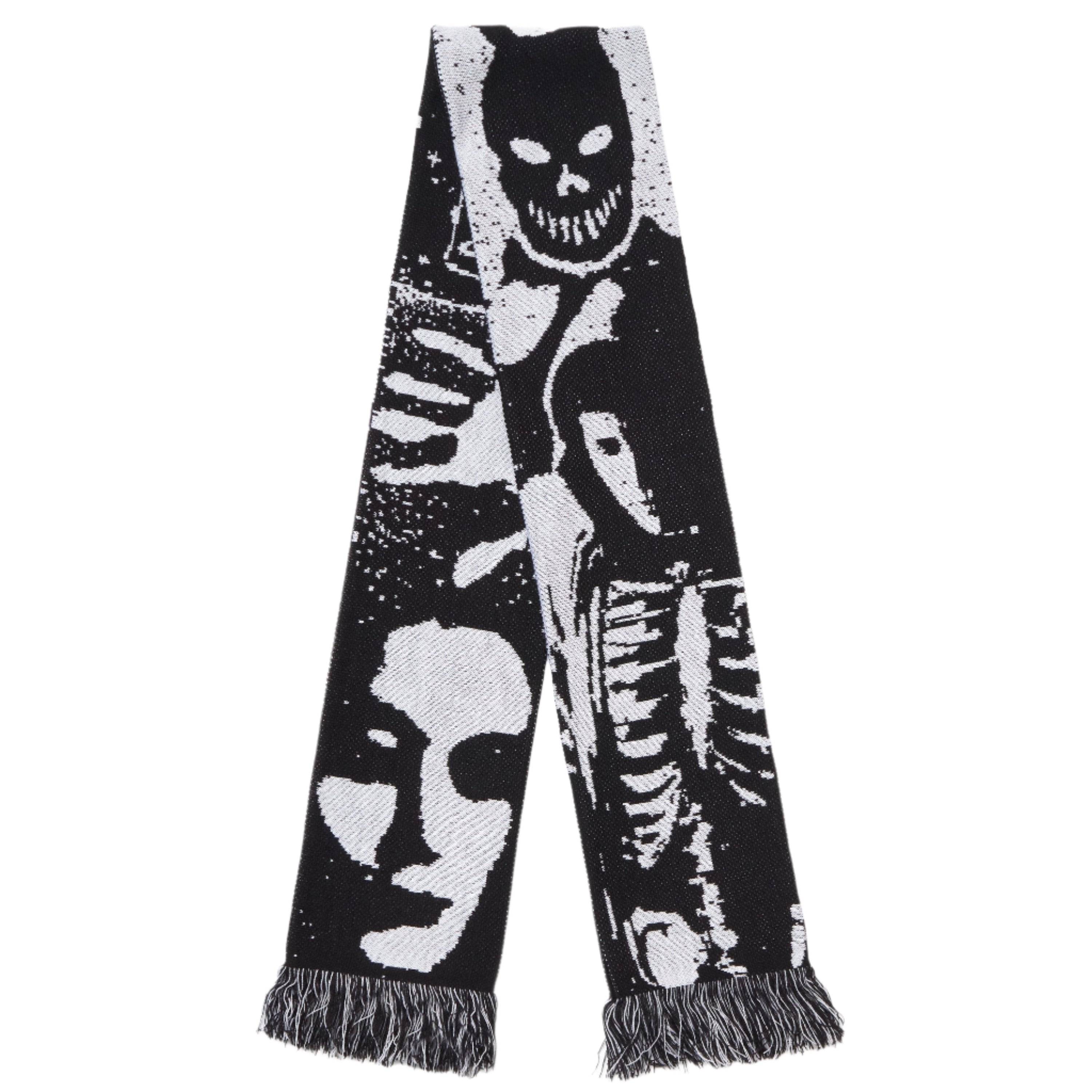 SCRT Donnie Scarf Black/White - Coziness