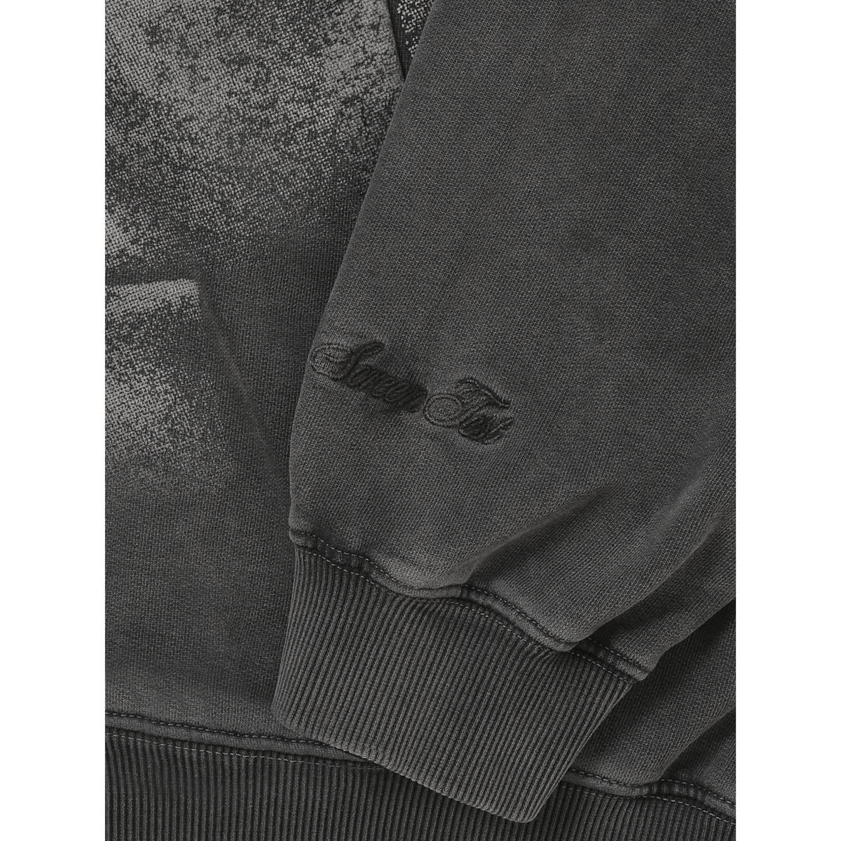 SCRT Envy Zip Hoodie Garment Dyed Black - CSCRE14858 - Coziness
