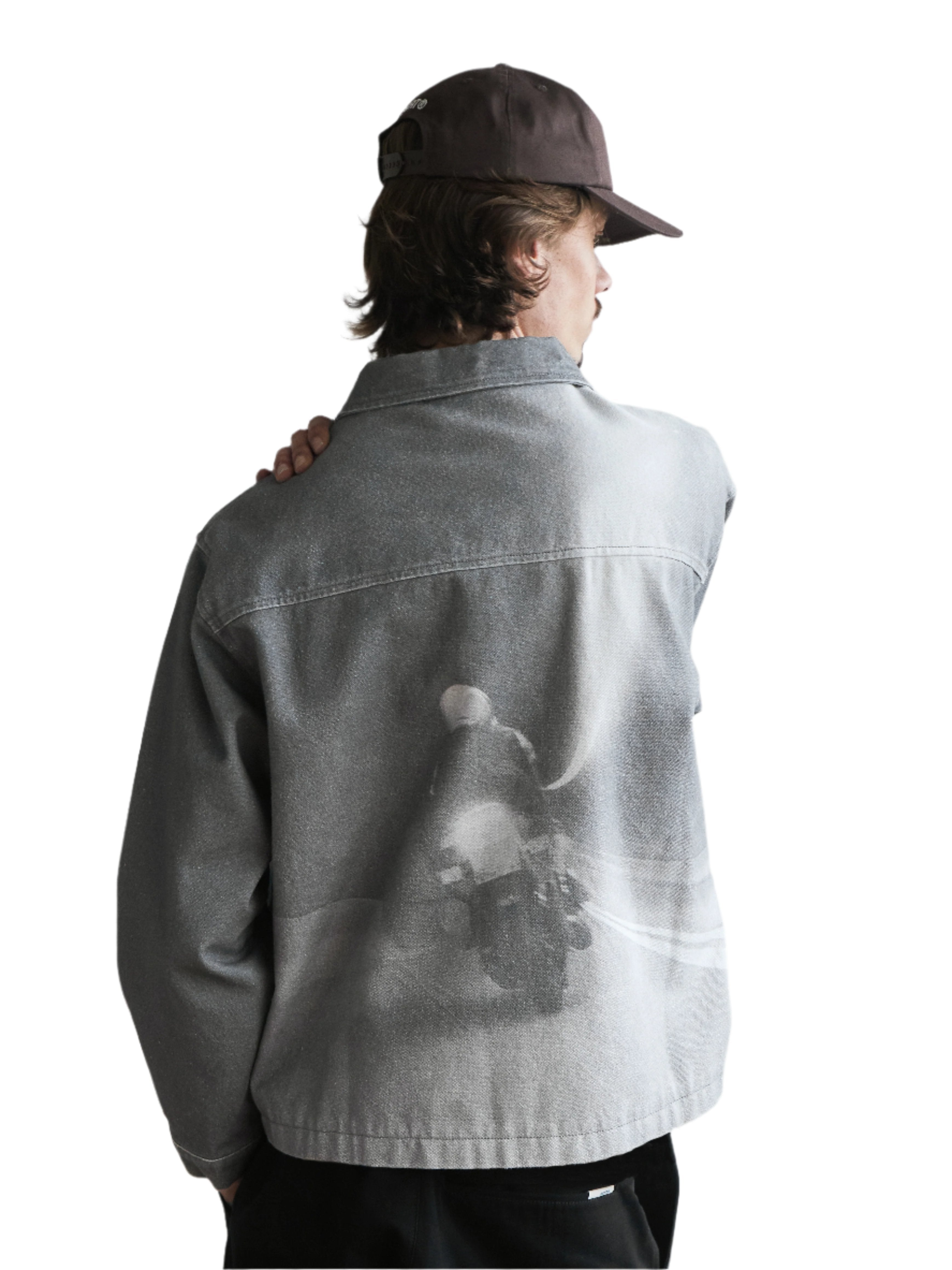 Scrt Love in '95 Jacket Grey - Coziness