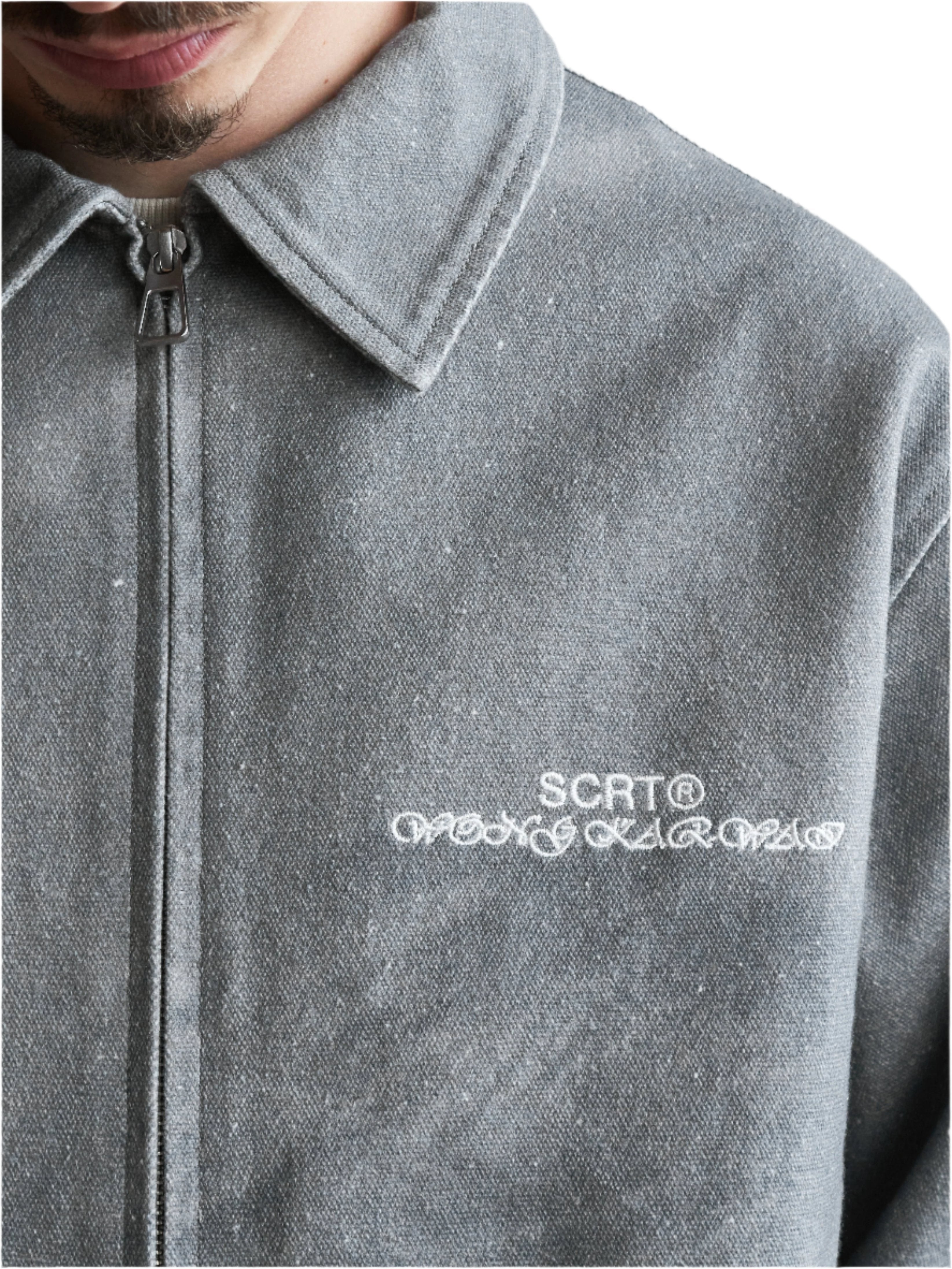 Scrt Love in '95 Jacket Grey - Coziness