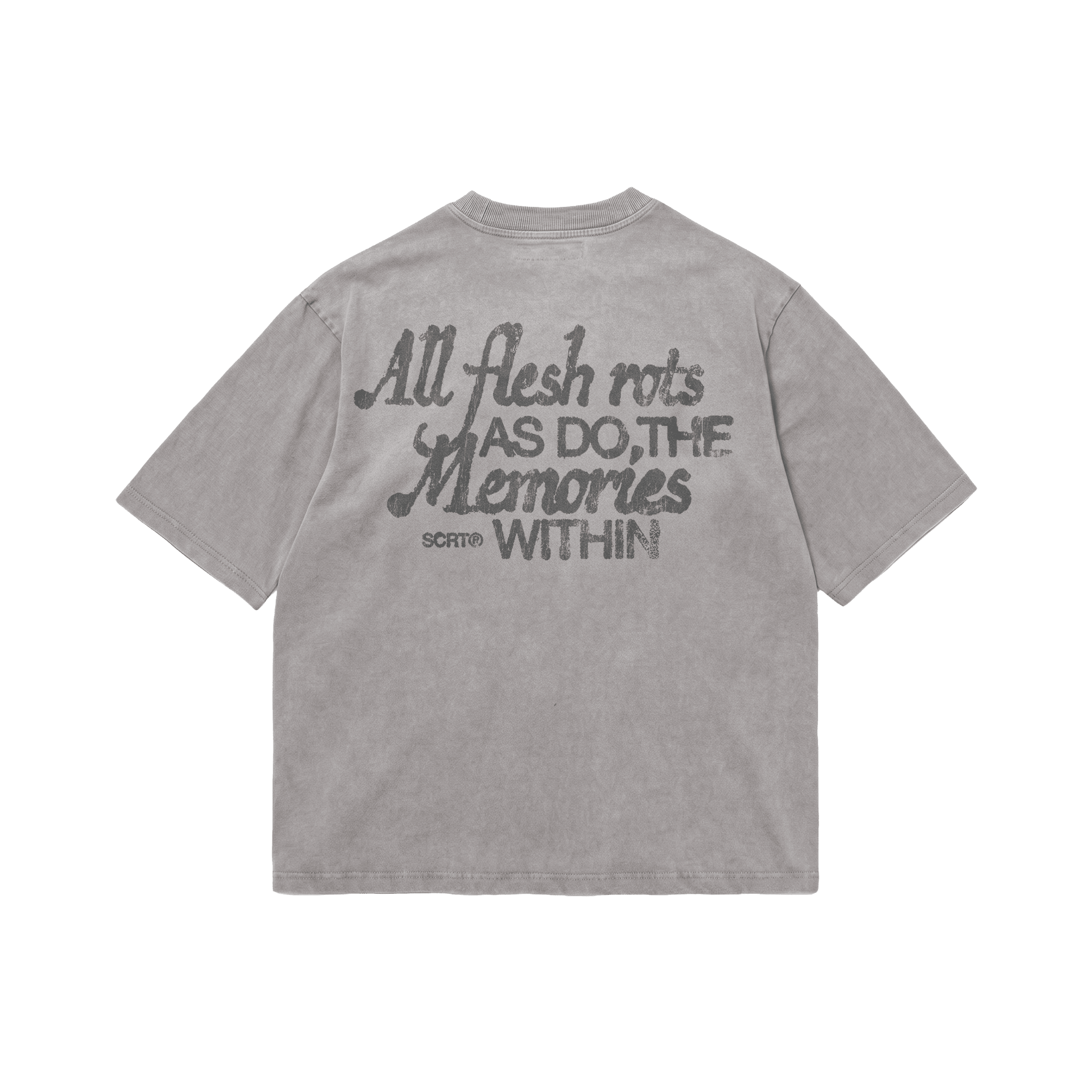 SCRT Memories T-Shirt Grey - CSCRM11344 - Coziness