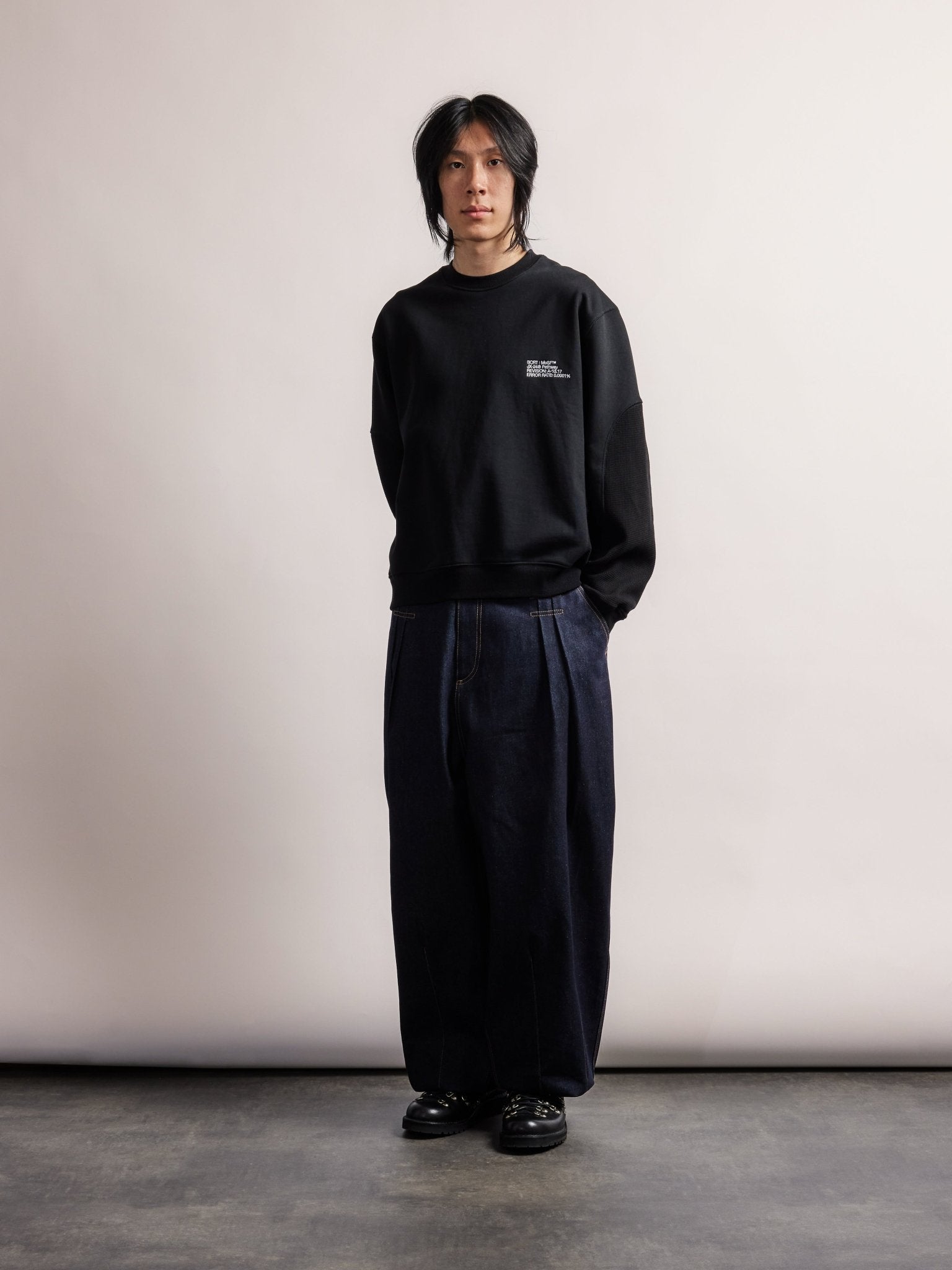 SCRT MoSF Fragment Sweatshirt Schwarz - CSCRM7425 - Coziness