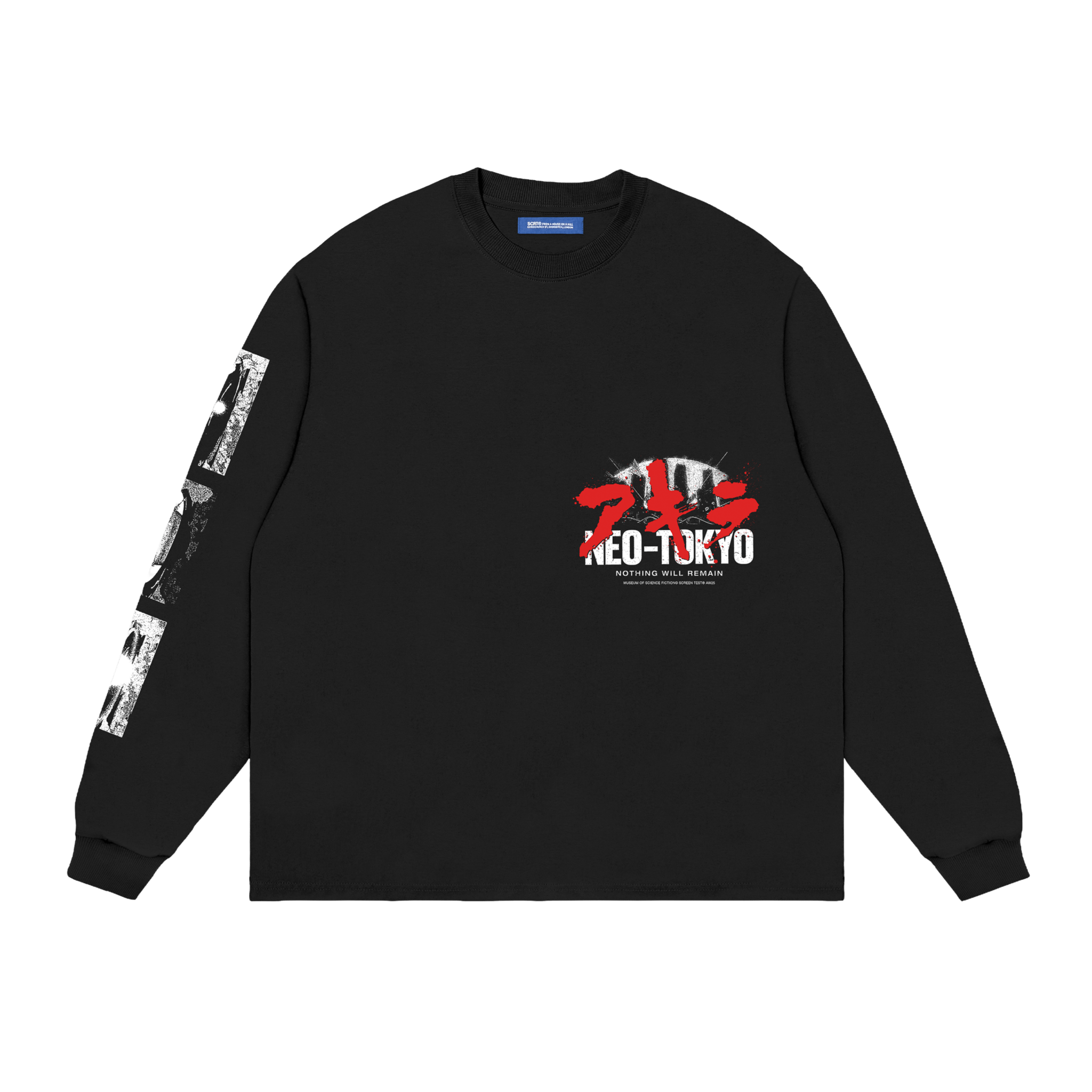 SCRT MoSF Kaneda Longsleeve Schwarz - CSCRM7417 - Coziness