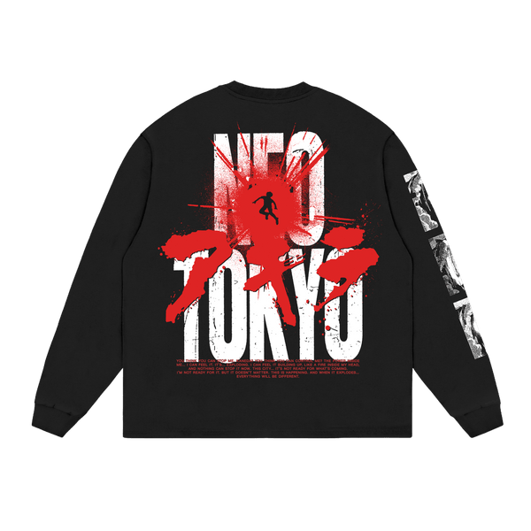 SCRT MoSF Kaneda Longsleeve Schwarz - CSCRM7417 - Coziness