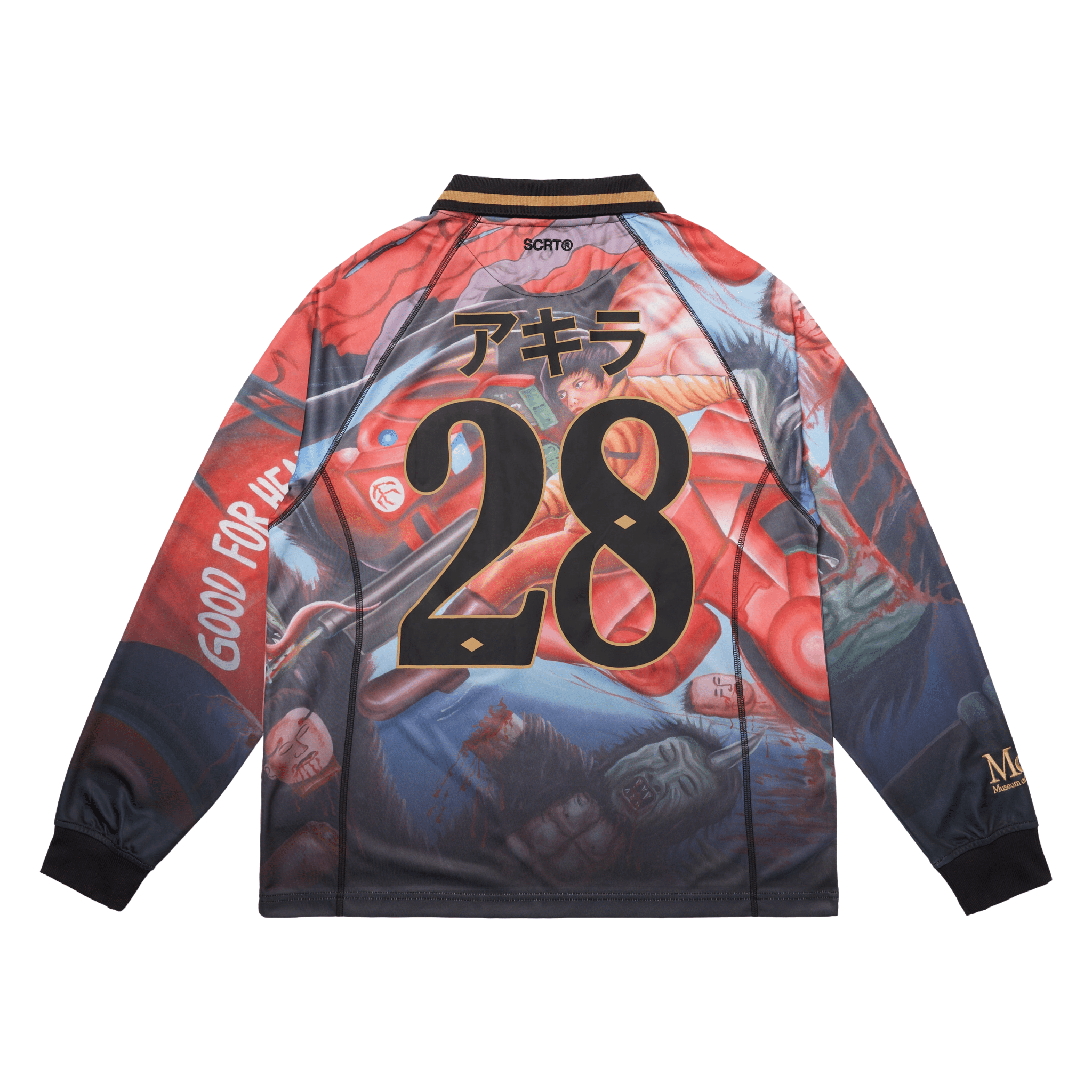 SCRT MoSF Kaneda Neo Tokyo Longsleeve Crimson - CSCRM7421 - Coziness