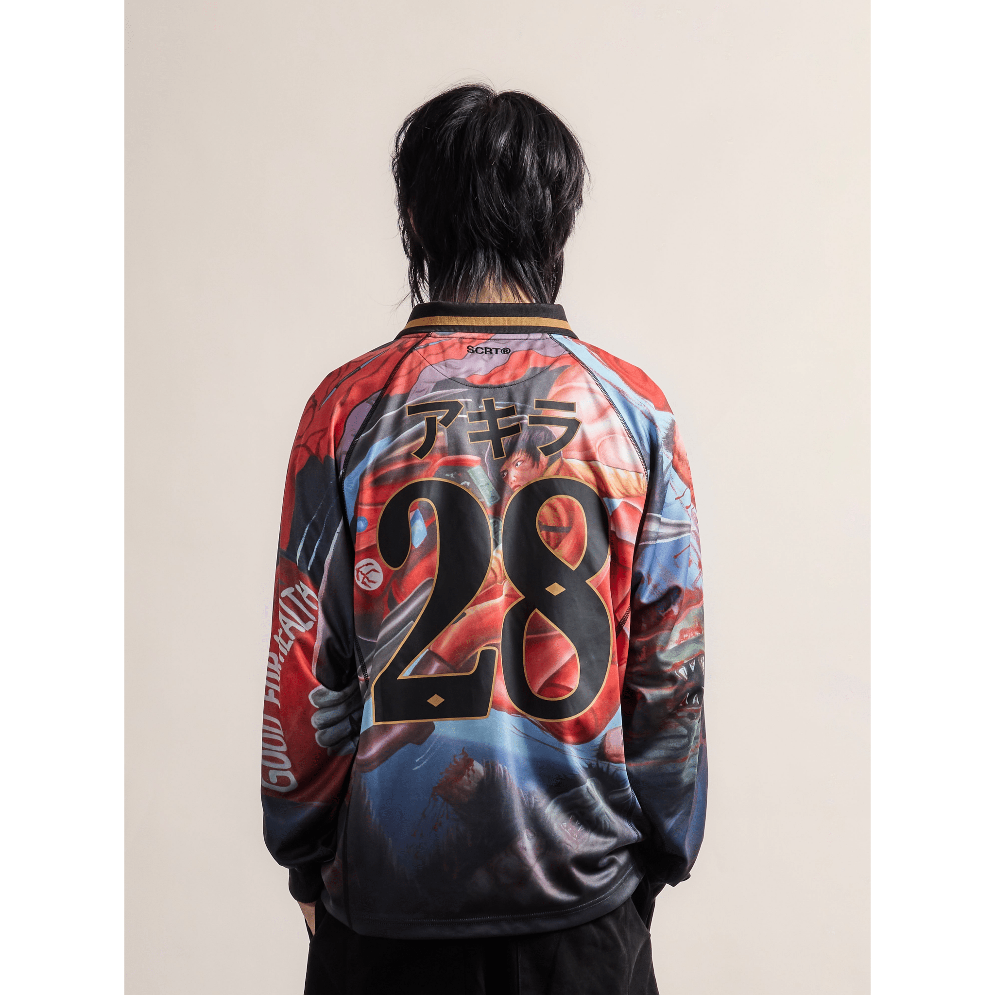 SCRT MoSF Kaneda Neo Tokyo Longsleeve Crimson - CSCRM7421 - Coziness