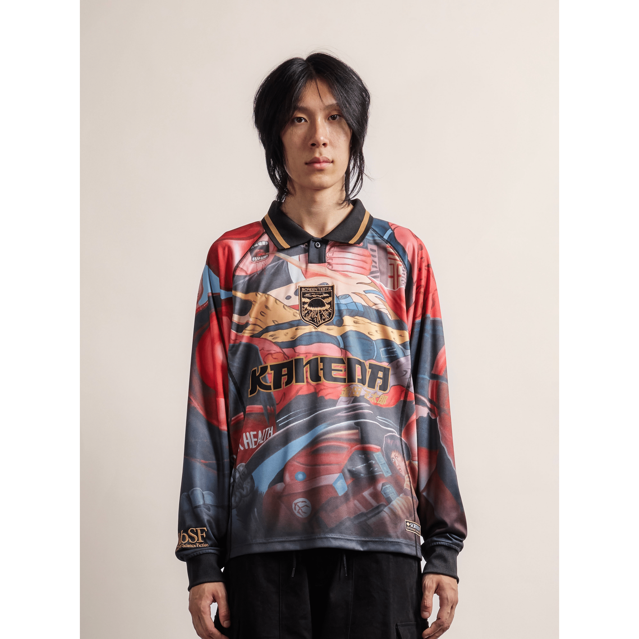 SCRT MoSF Kaneda Neo Tokyo Longsleeve Crimson - CSCRM7421 - Coziness