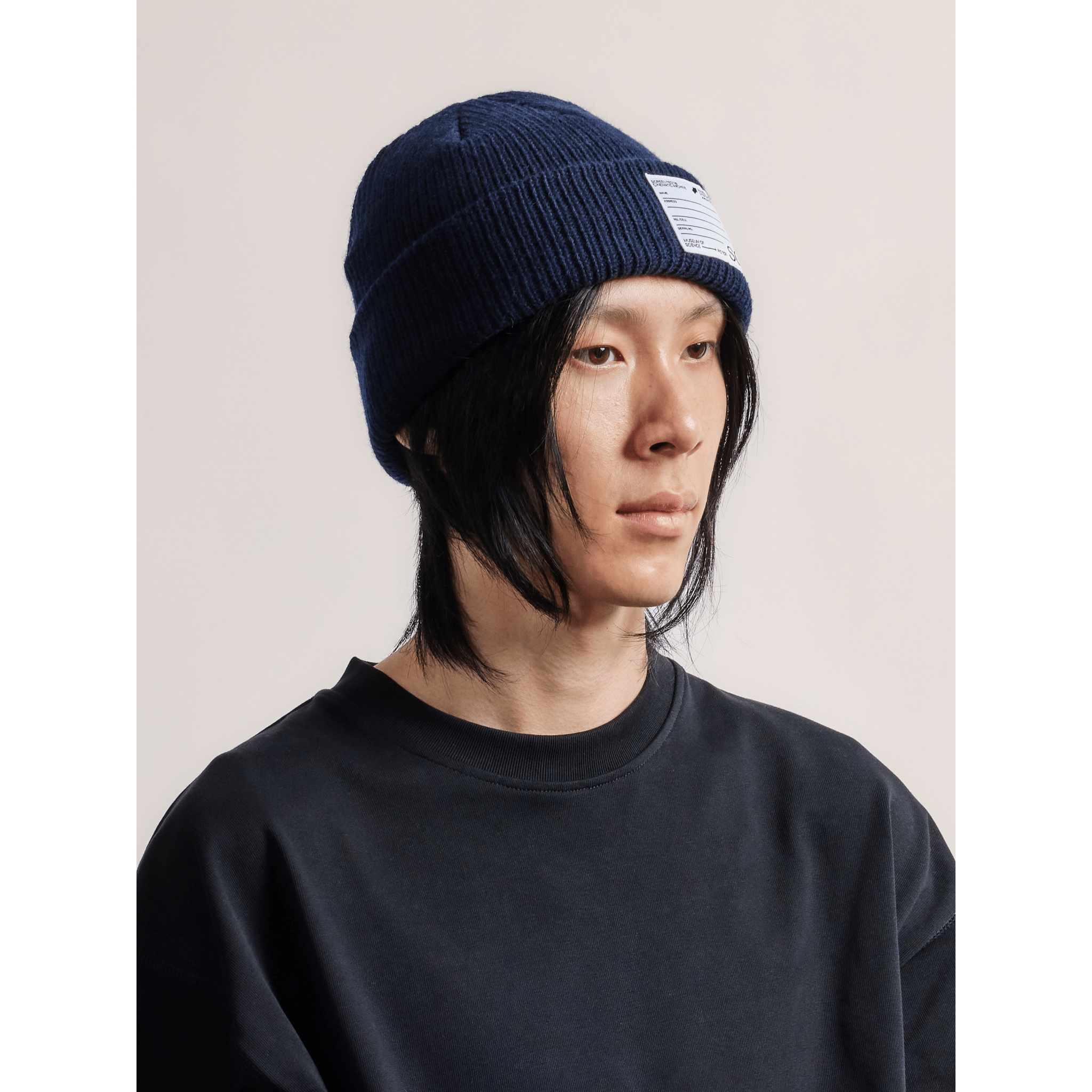 SCRT MoSF Primary Vessel Wool Beanie Navy - CSCRM7482 - Coziness