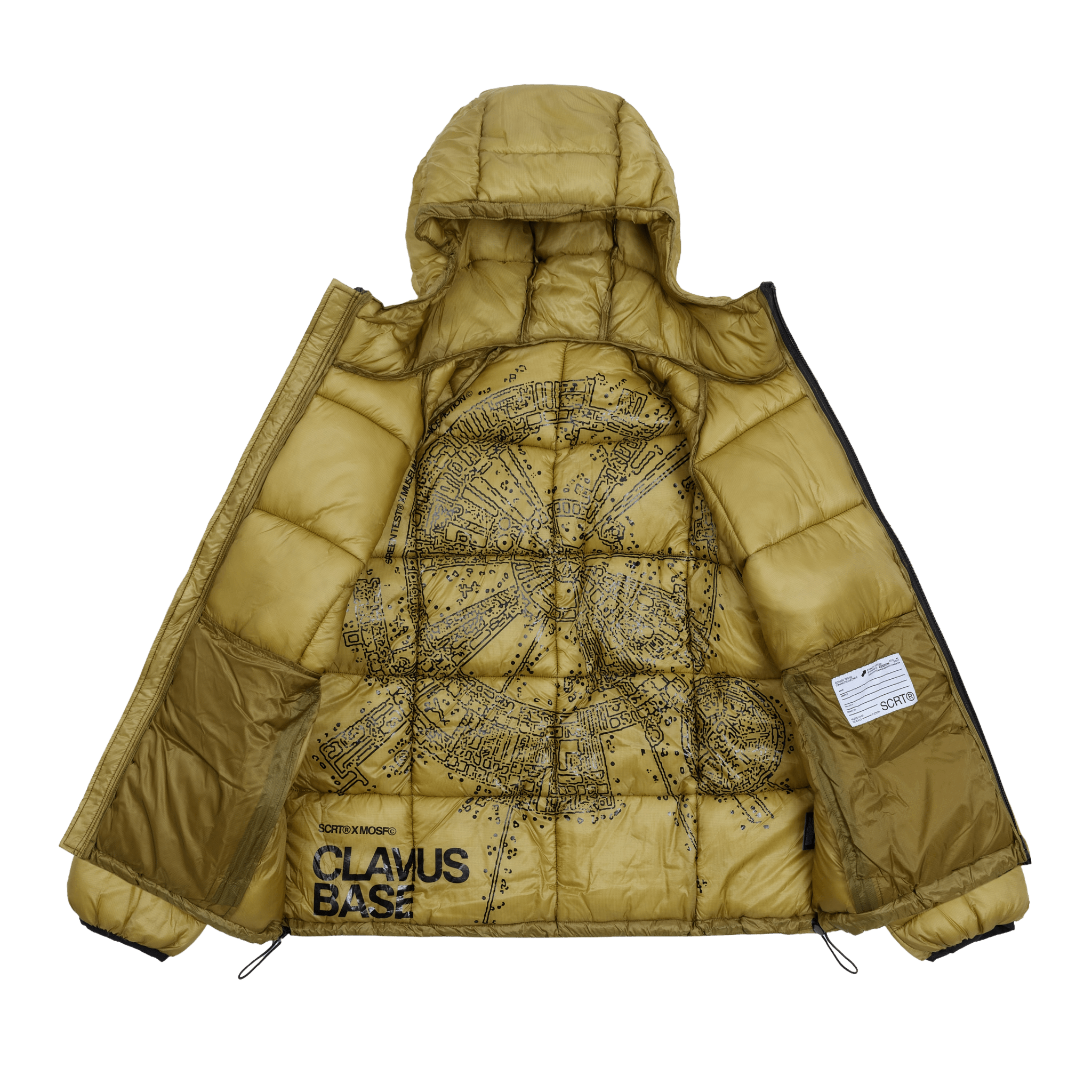 SCRT MoSF Puffer Jacket Acid - CSCRM7453 - Coziness