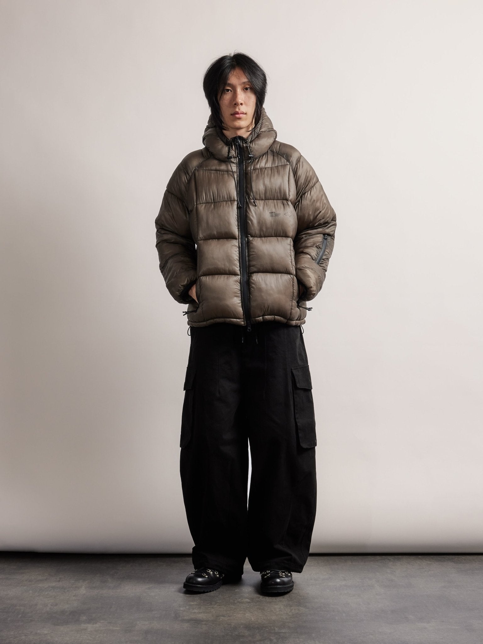 SCRT MoSF Puffer Jacket Braun - CSCRM7449 - Coziness