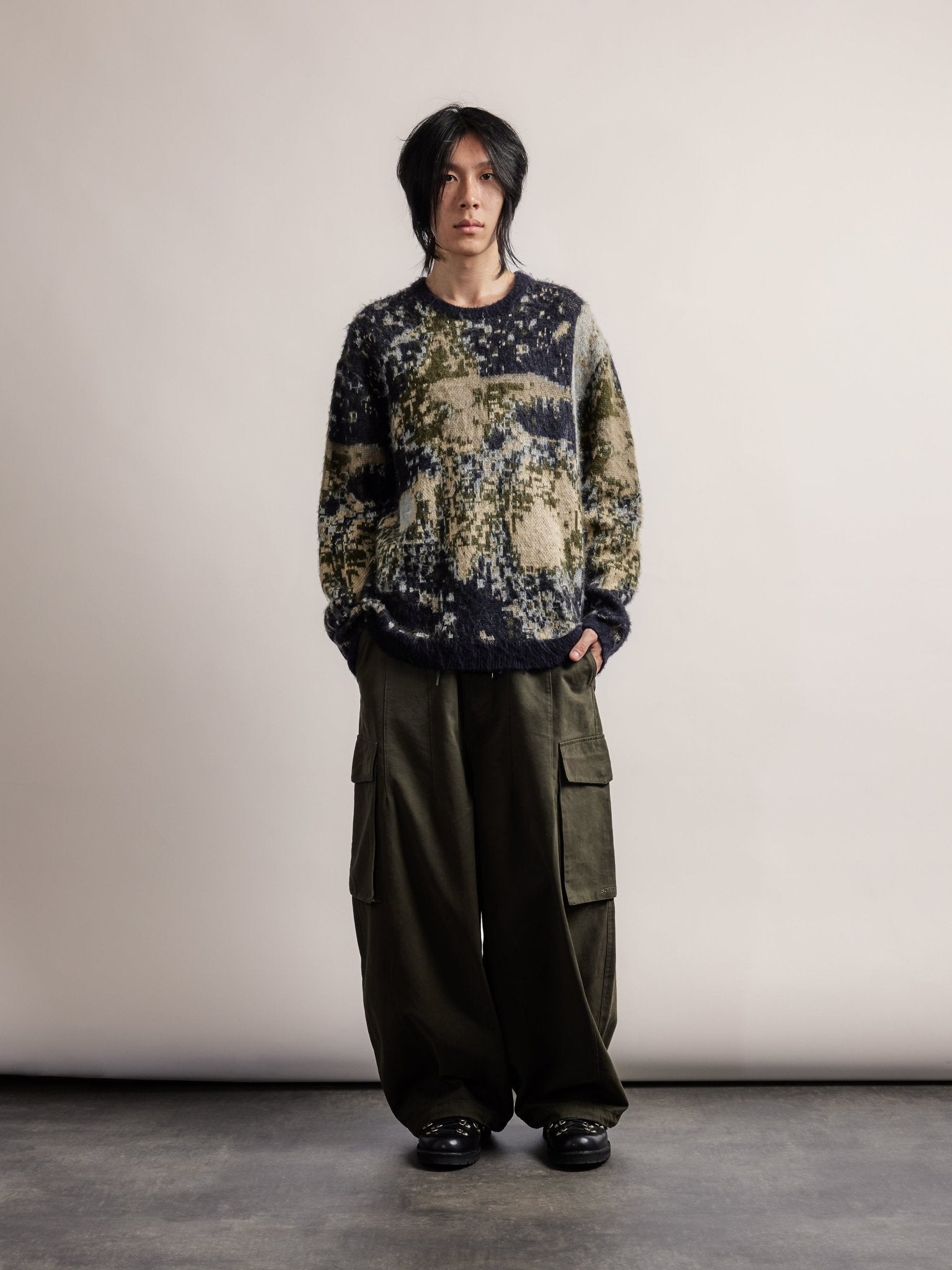 SCRT MoSF Skyline Knit Sweater Midnight - CSCRM7429 - Coziness