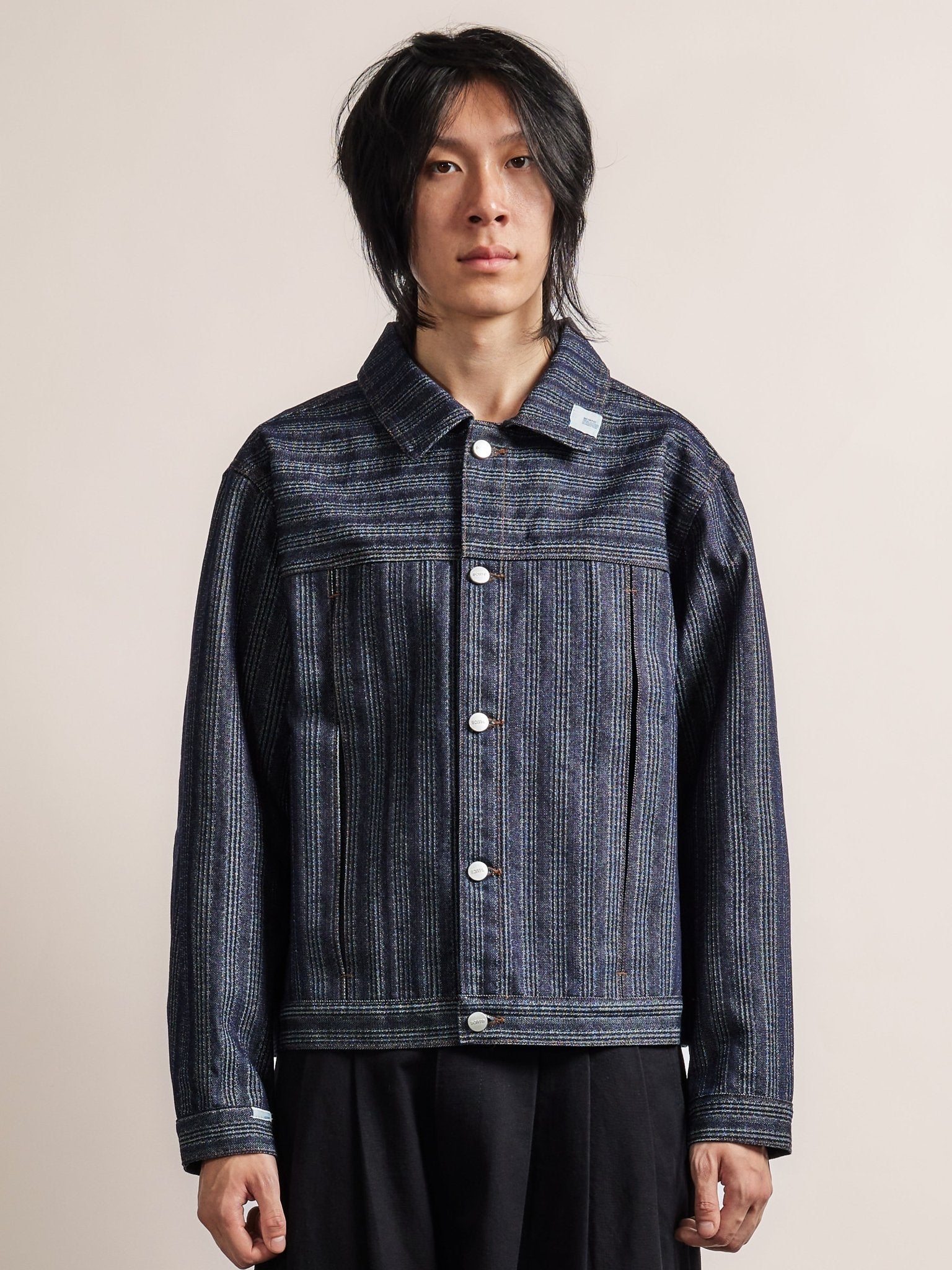 SCRT MoSF Type - 0 Denim Jacket Herringbone - CSCRM7457 - Coziness