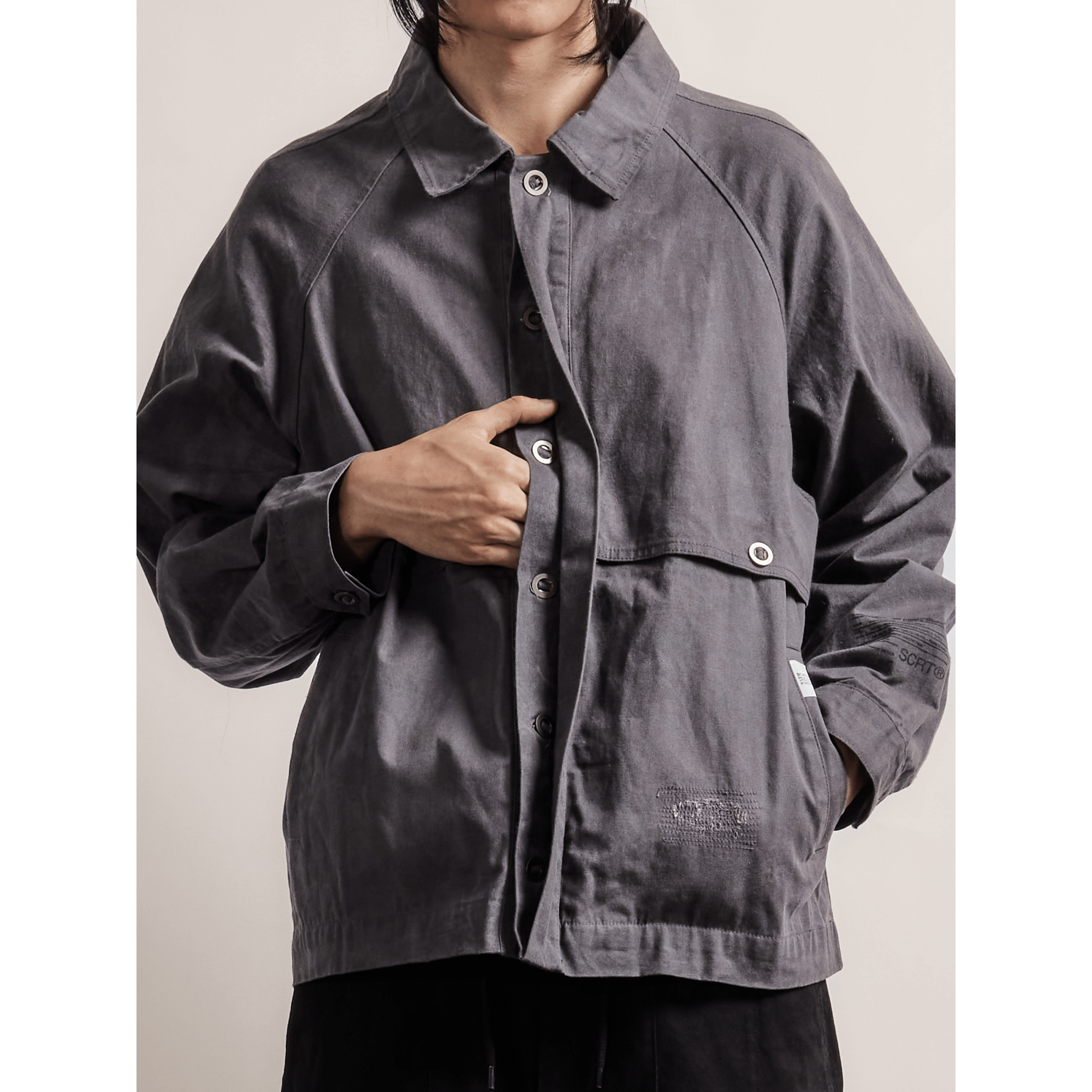 SCRT MoSF Waxed Moon Jacket Lunar - CSCRM7433 - Coziness
