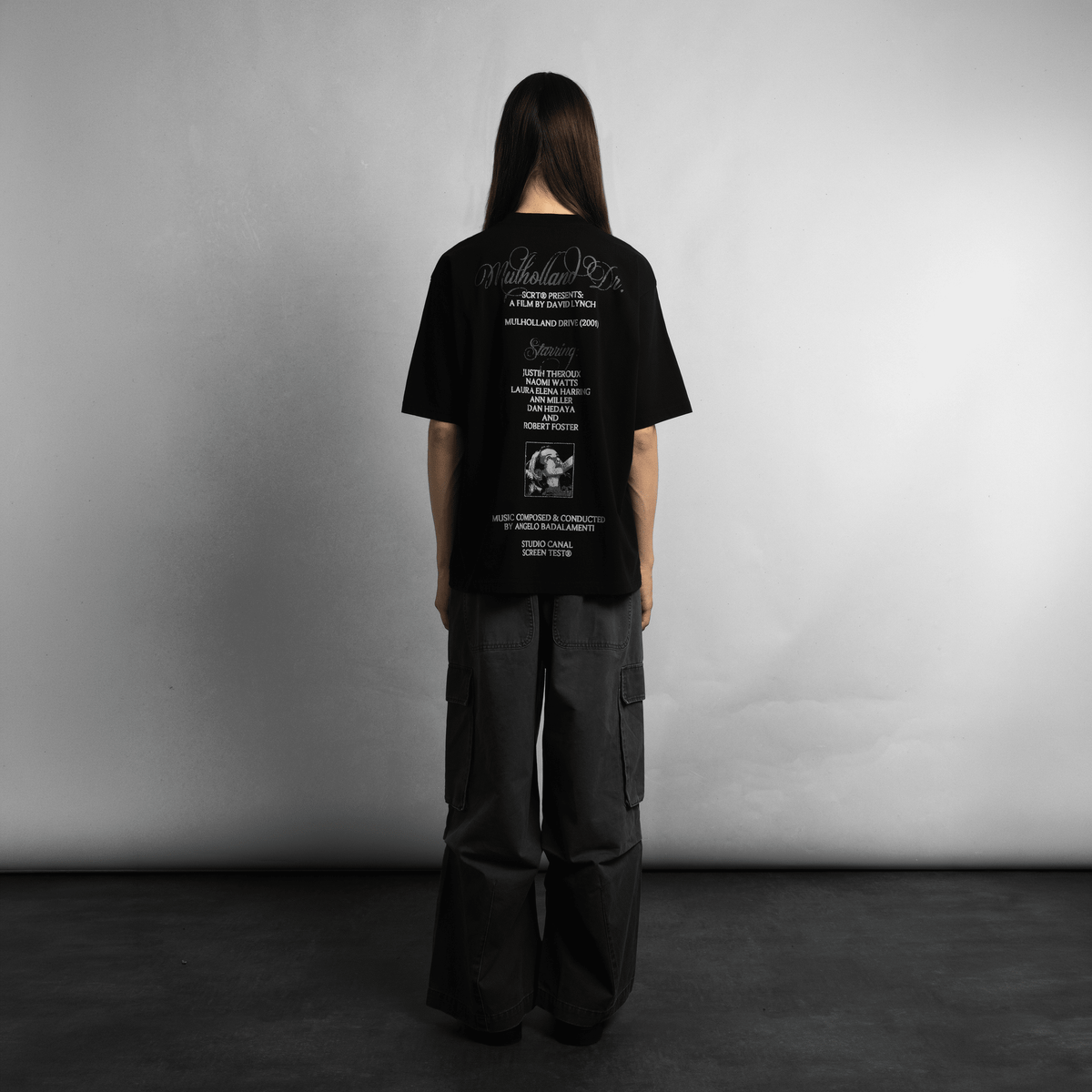 SCRT Mulholland Drive T-Shirt Black - CSCRM14842 - Coziness