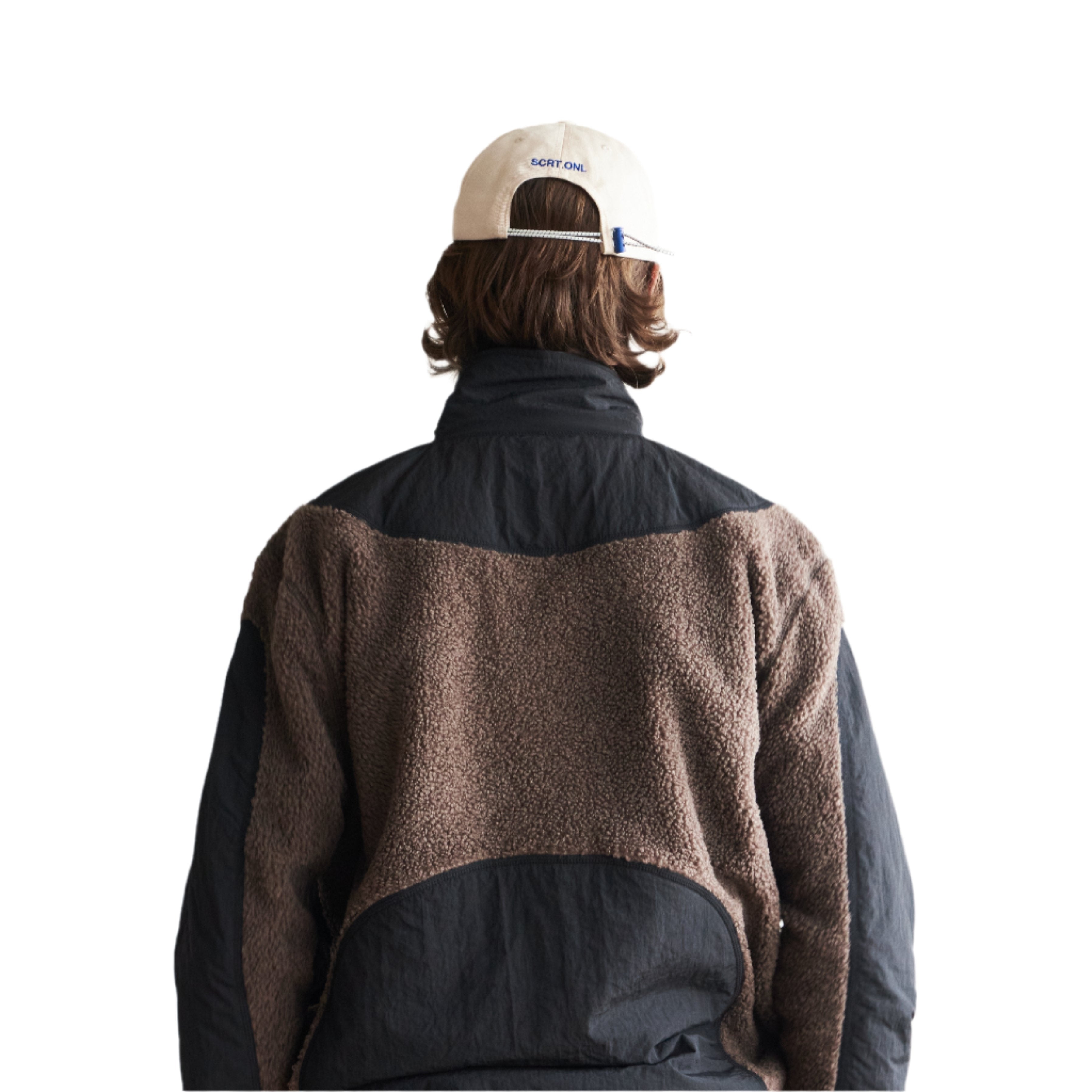 Scrt Portal Fleece Jacket Brown - Coziness