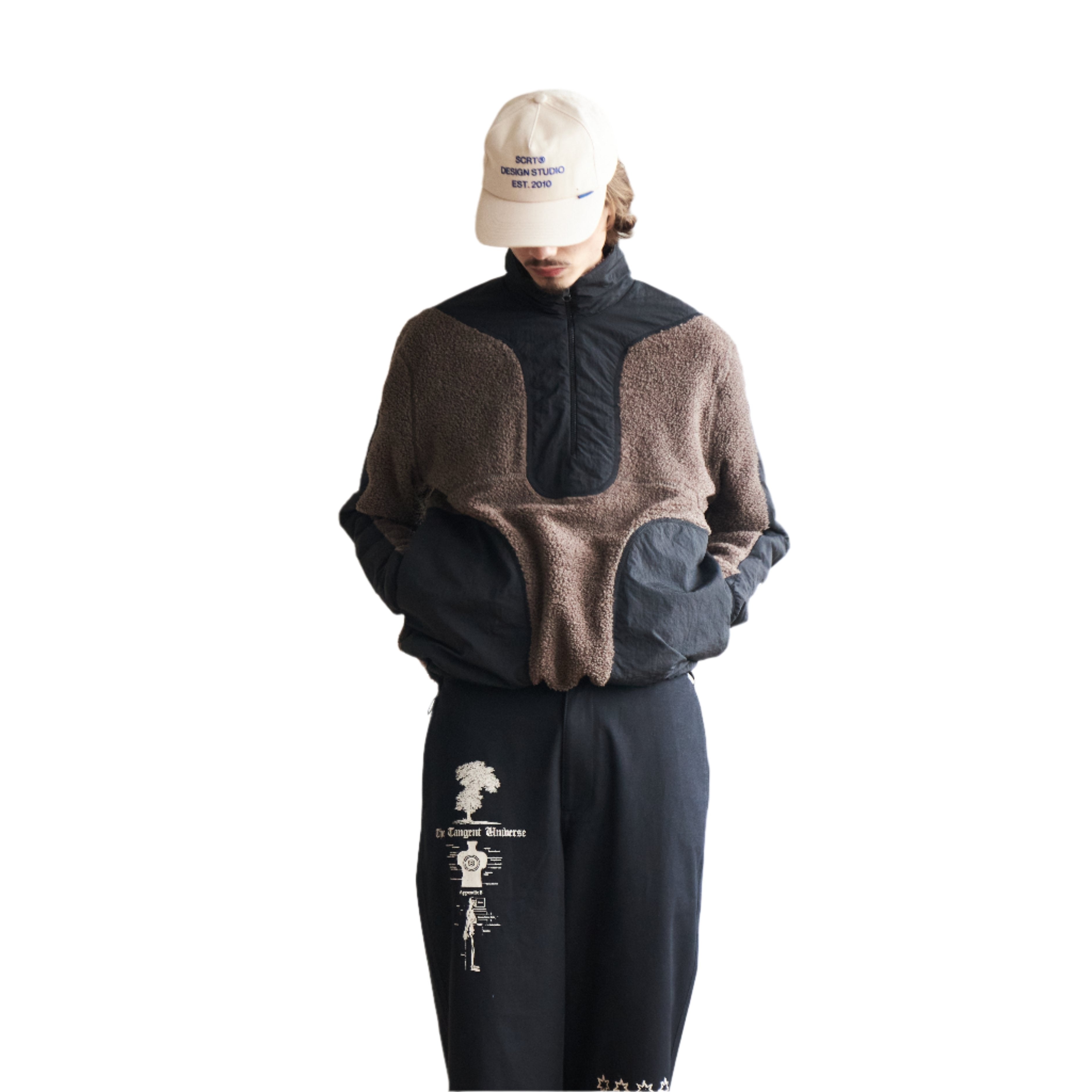 Scrt Portal Fleece Jacket Brown - Coziness