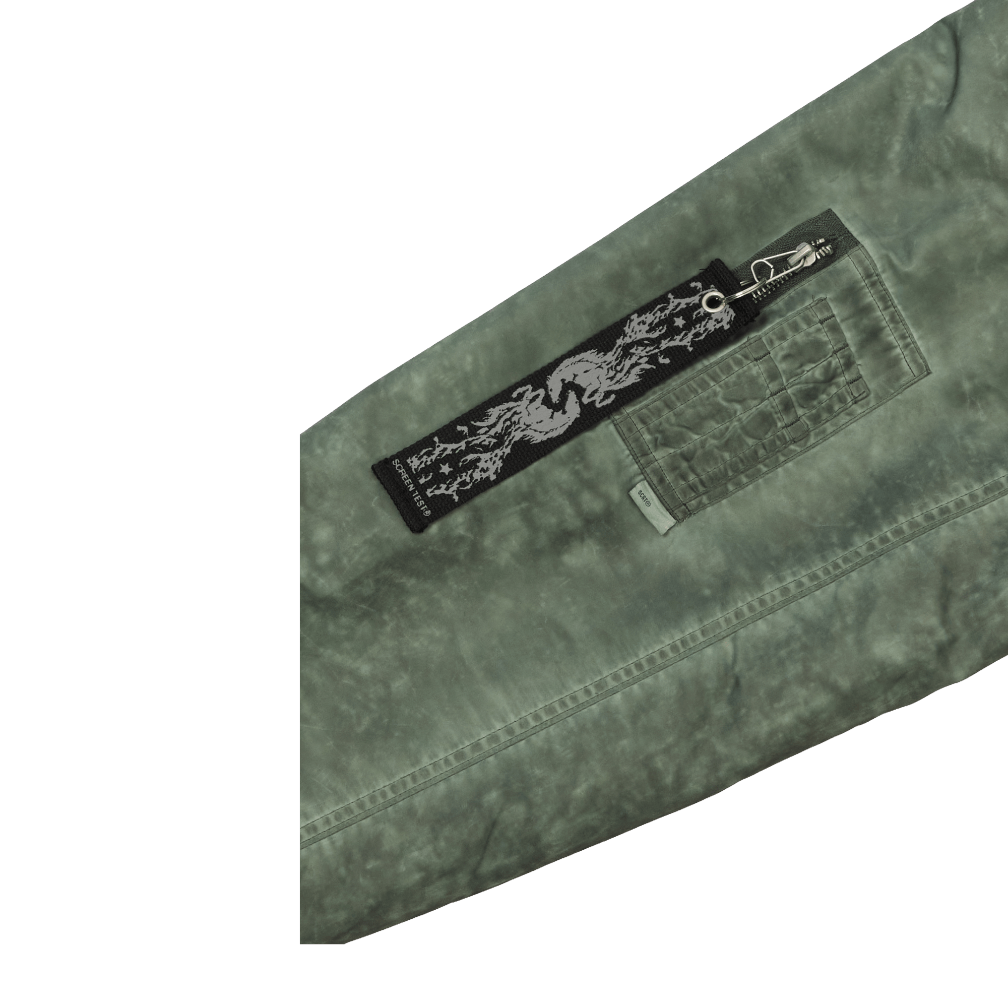 SCRT Railroad Bomber Jacket Green - CSCRR11283 - Coziness
