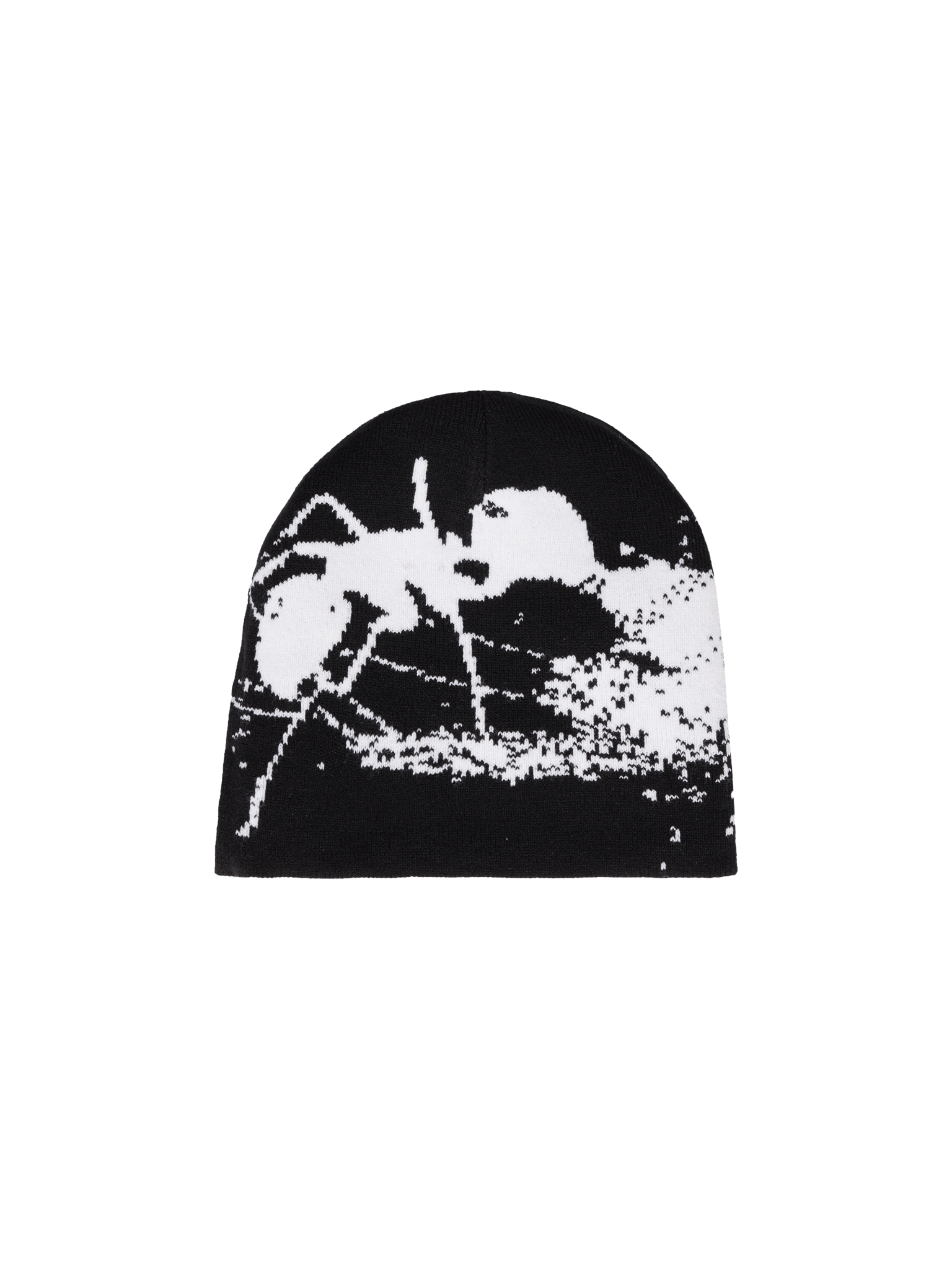 SCRT Reversible Ant Skull Beanie Schwarz / Grau - CSCRR7481 - Coziness