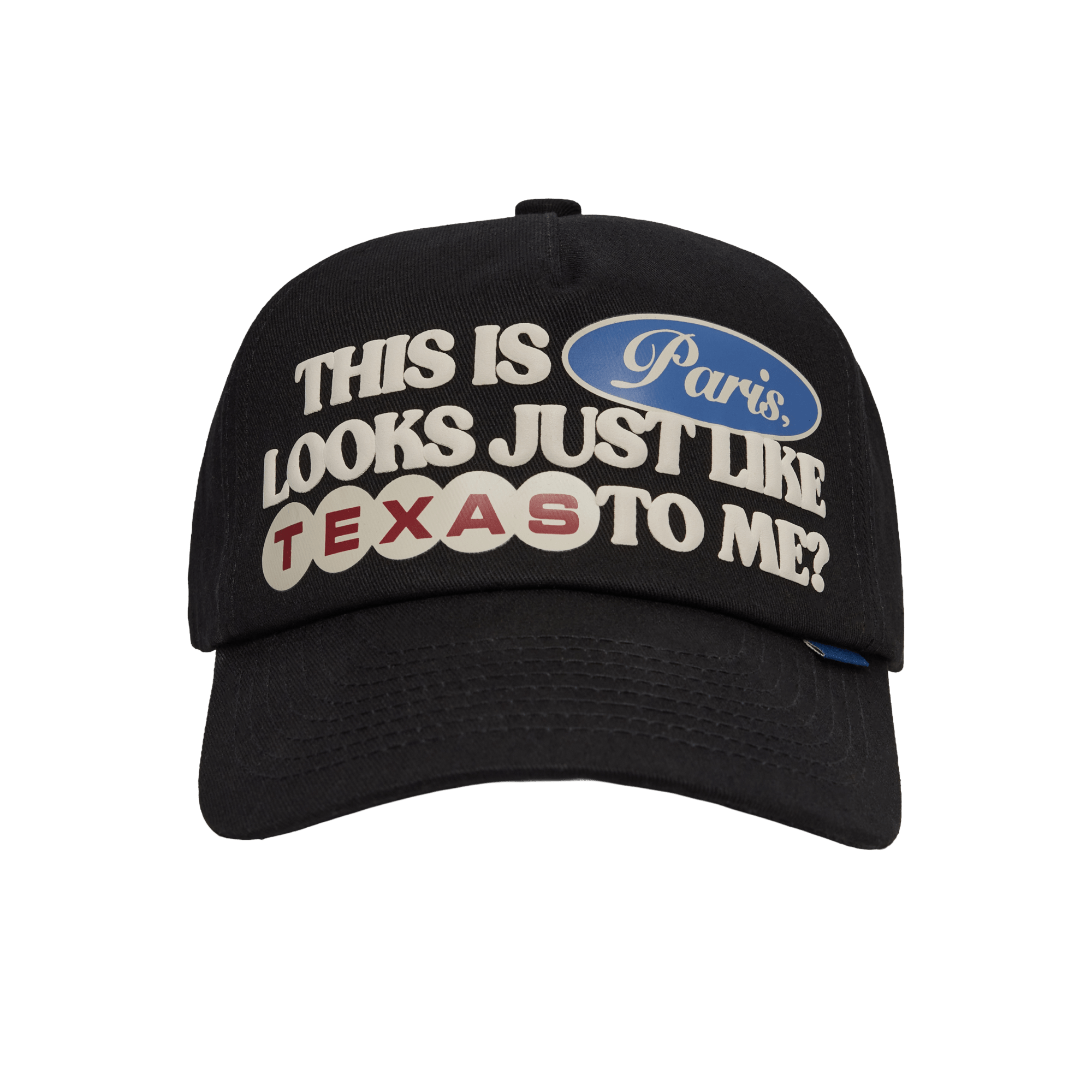 SCRT This Is Paris? High Profile Cap Black - CSCRT11293 - Coziness