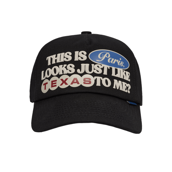 SCRT This Is Paris? High Profile Cap Black - CSCRT11293 - Coziness