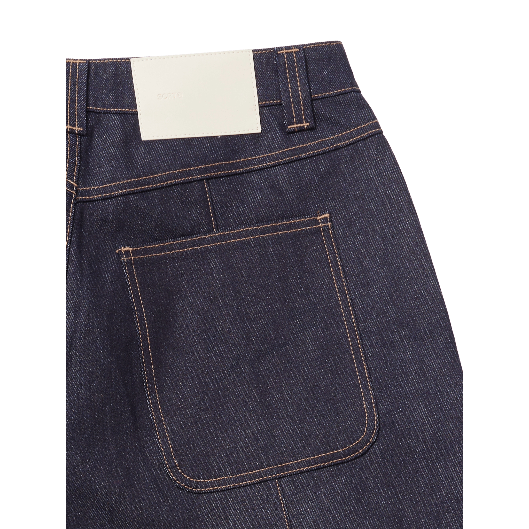 SCRT Type - 1 Ballon Raw Denim Indigo - CSCRT7465 - Coziness