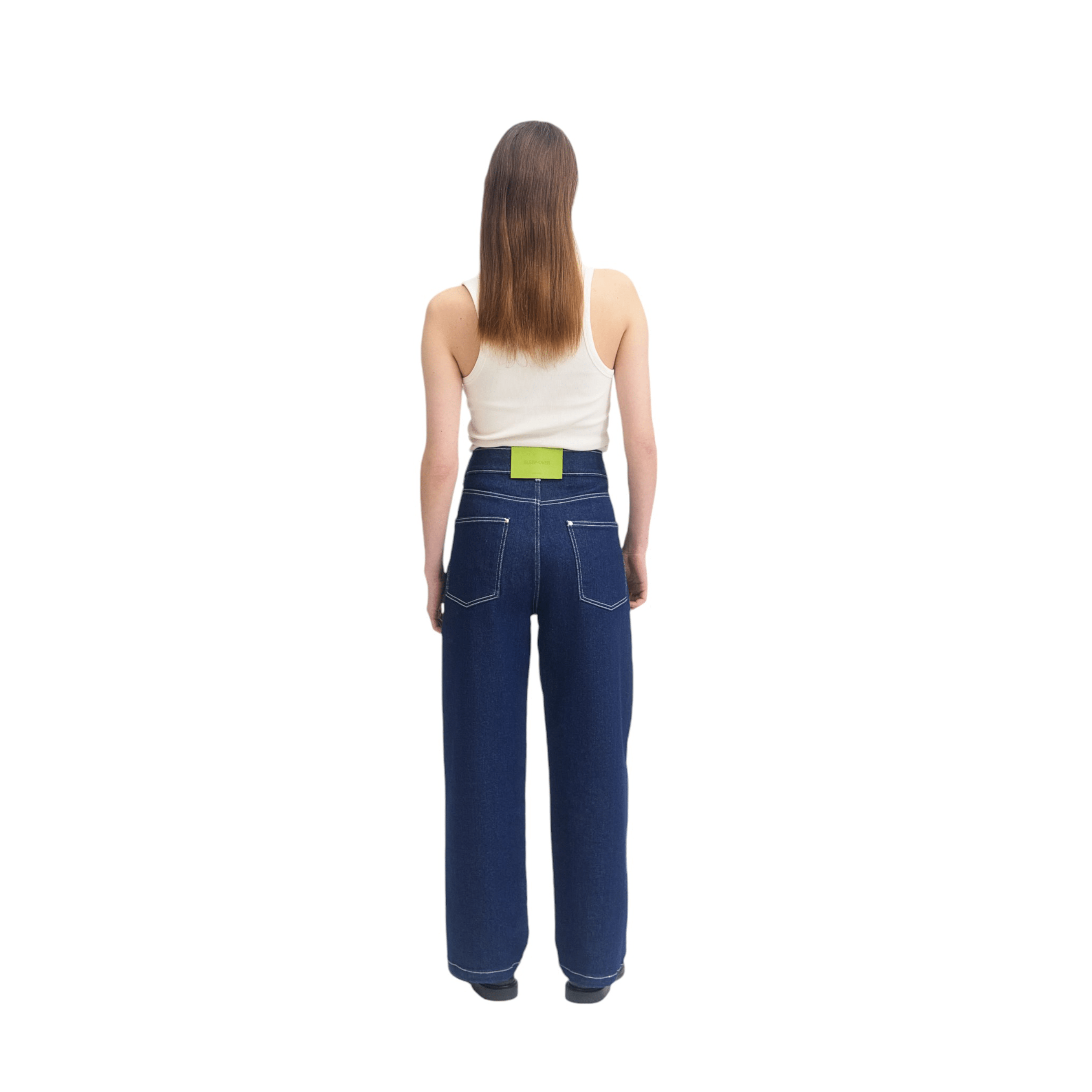 Sleep Over Denim Pants - Coziness