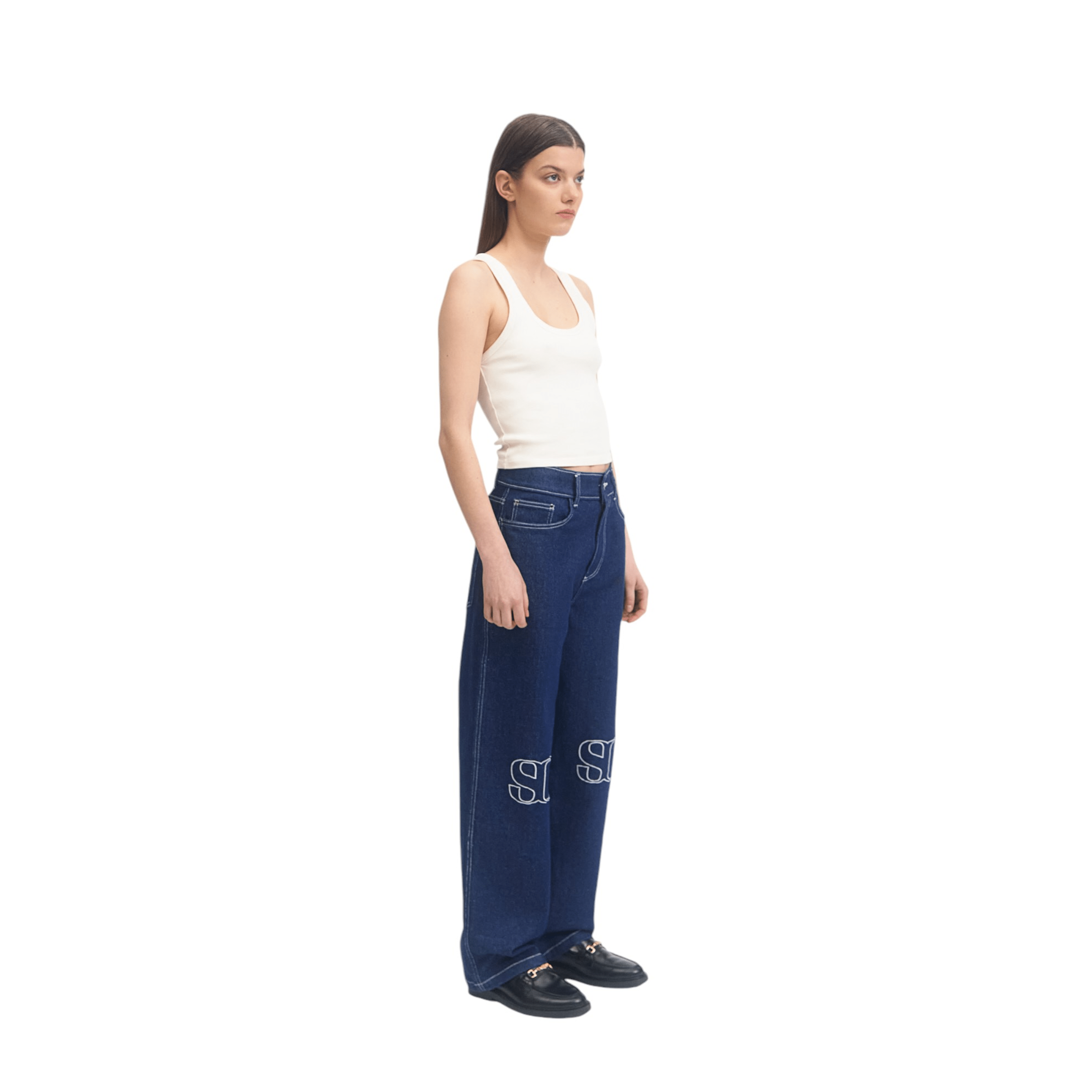 Sleep Over Denim Pants - Coziness