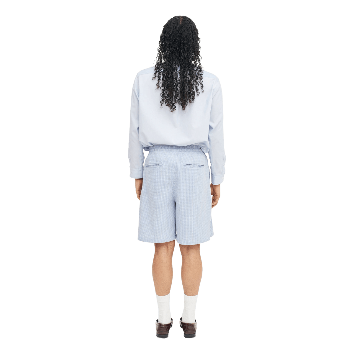Sleep Over Dimija Shorts Blue White - CDIMS10655 - Coziness