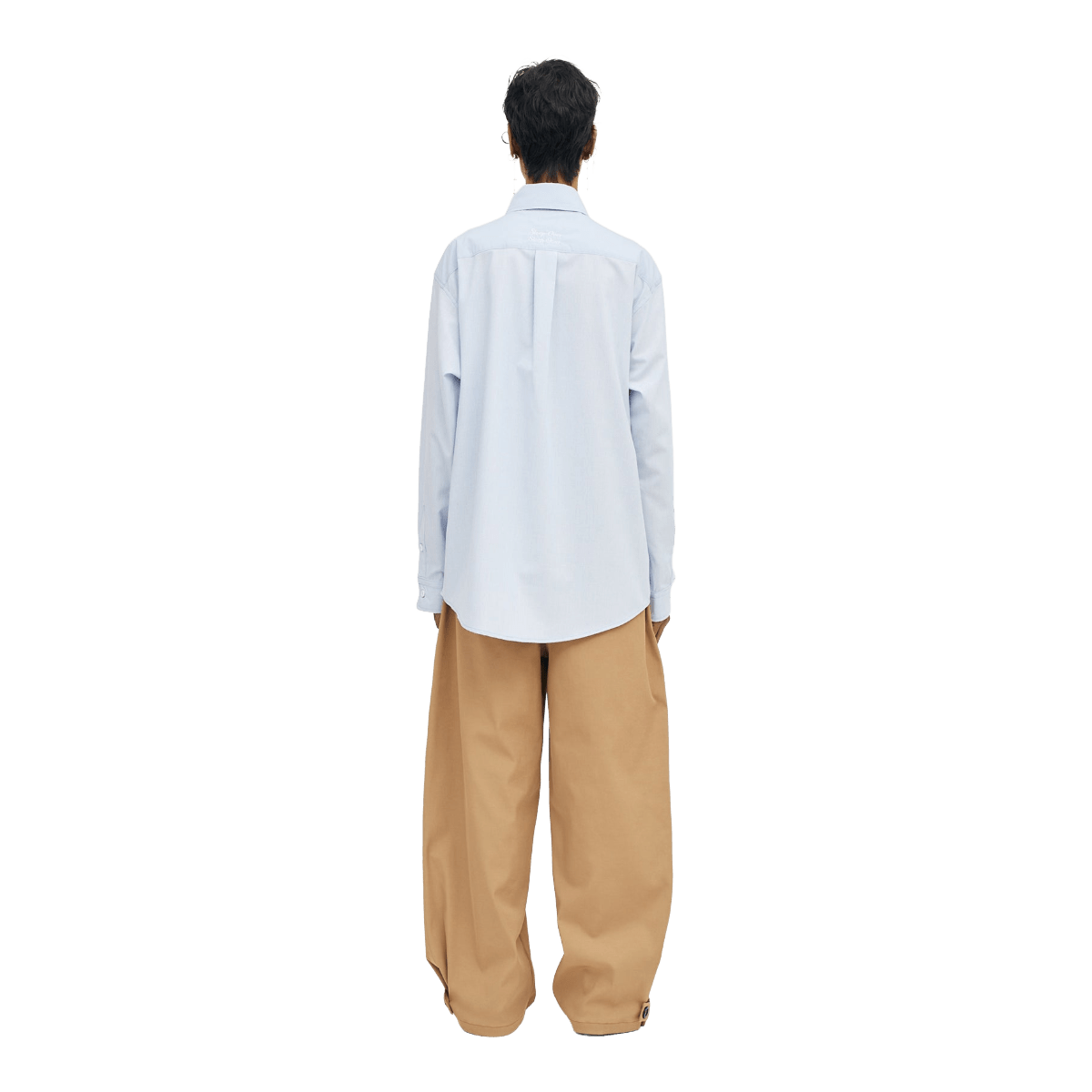 Sleep Over Patchwork Shirt Blue - CSLEO10664 - Coziness