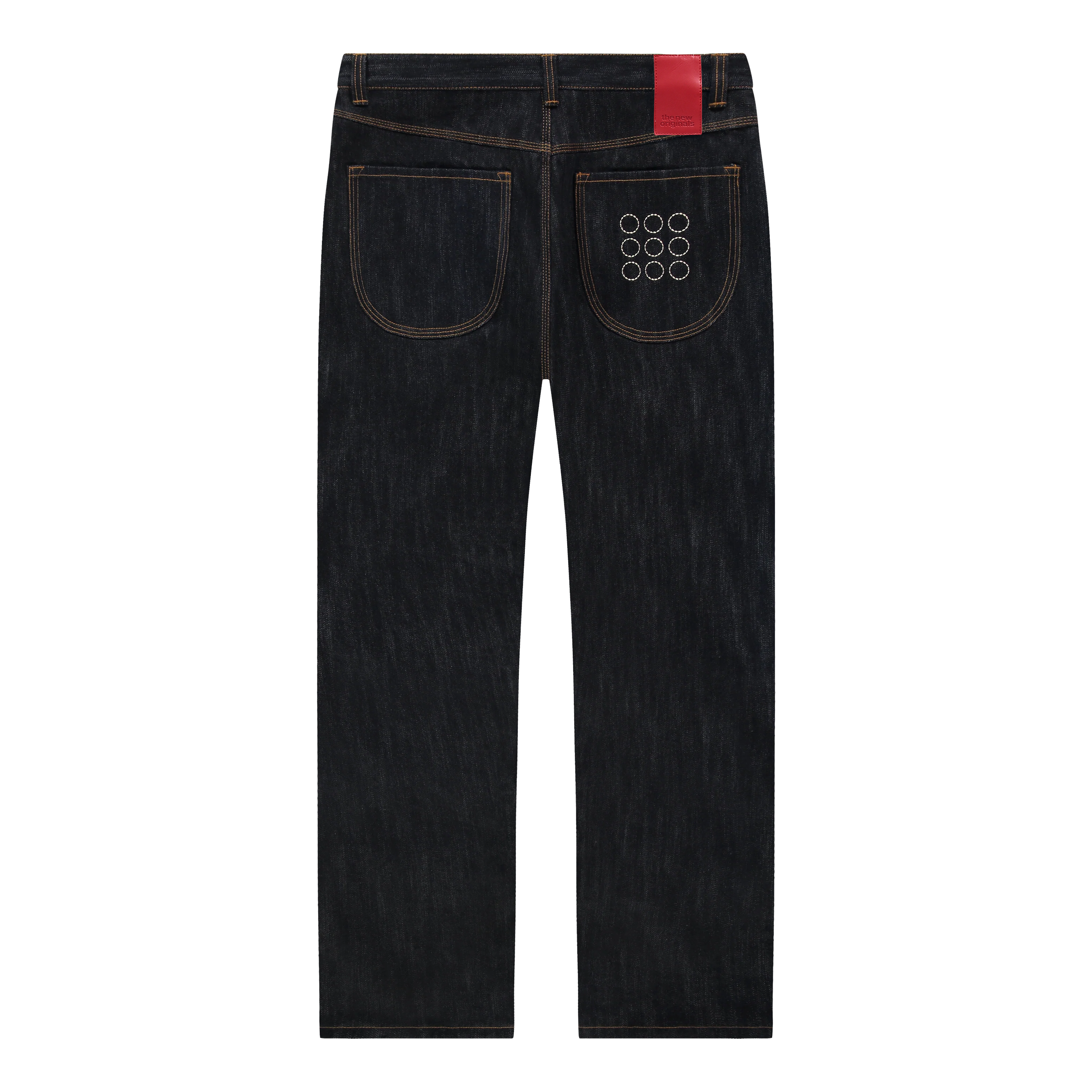 The New Originals 9 Dots Relaxed Slub Jeans Raw Denim