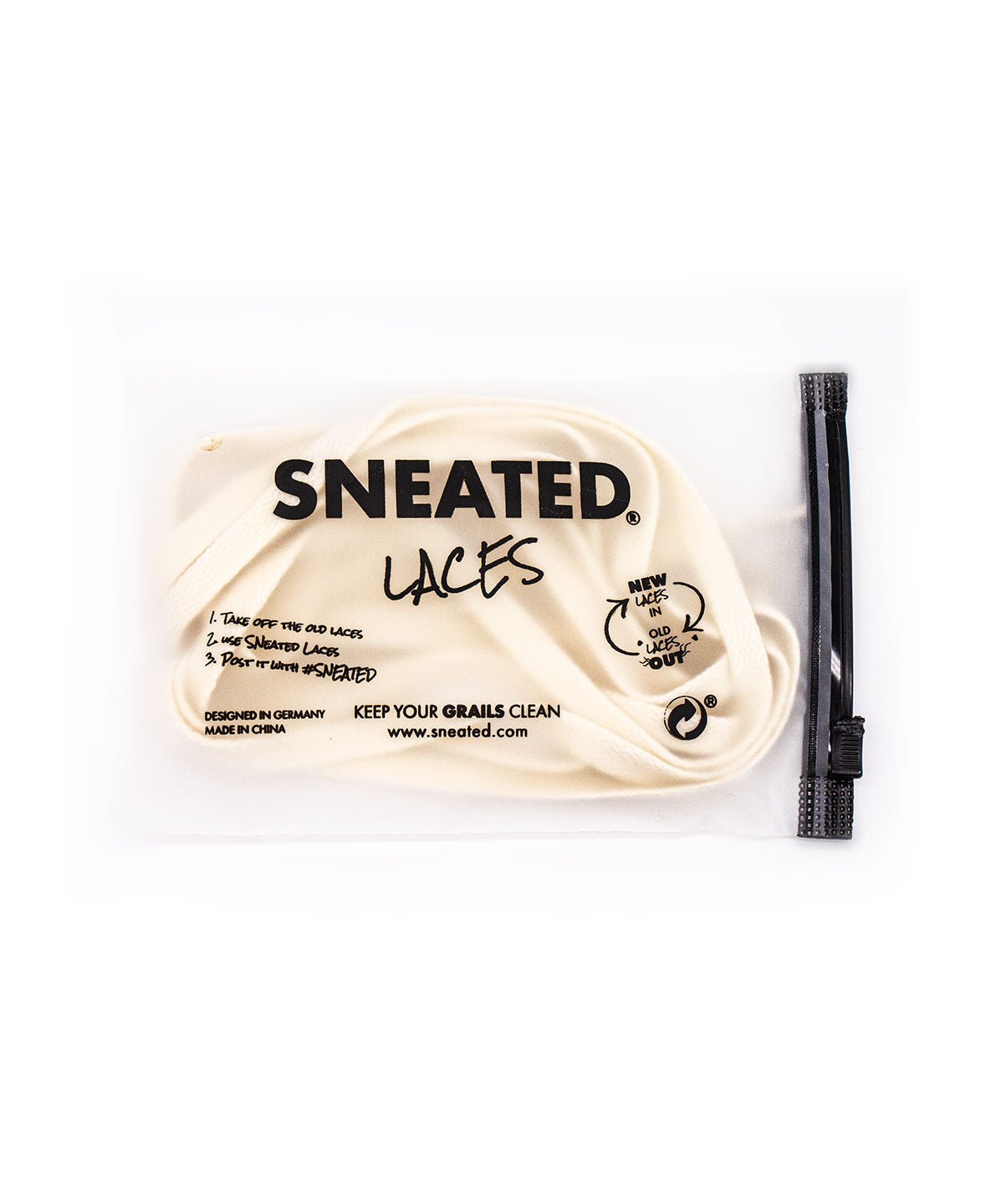 Sneated Flat Laces Creme - CSNEF3109 - Coziness