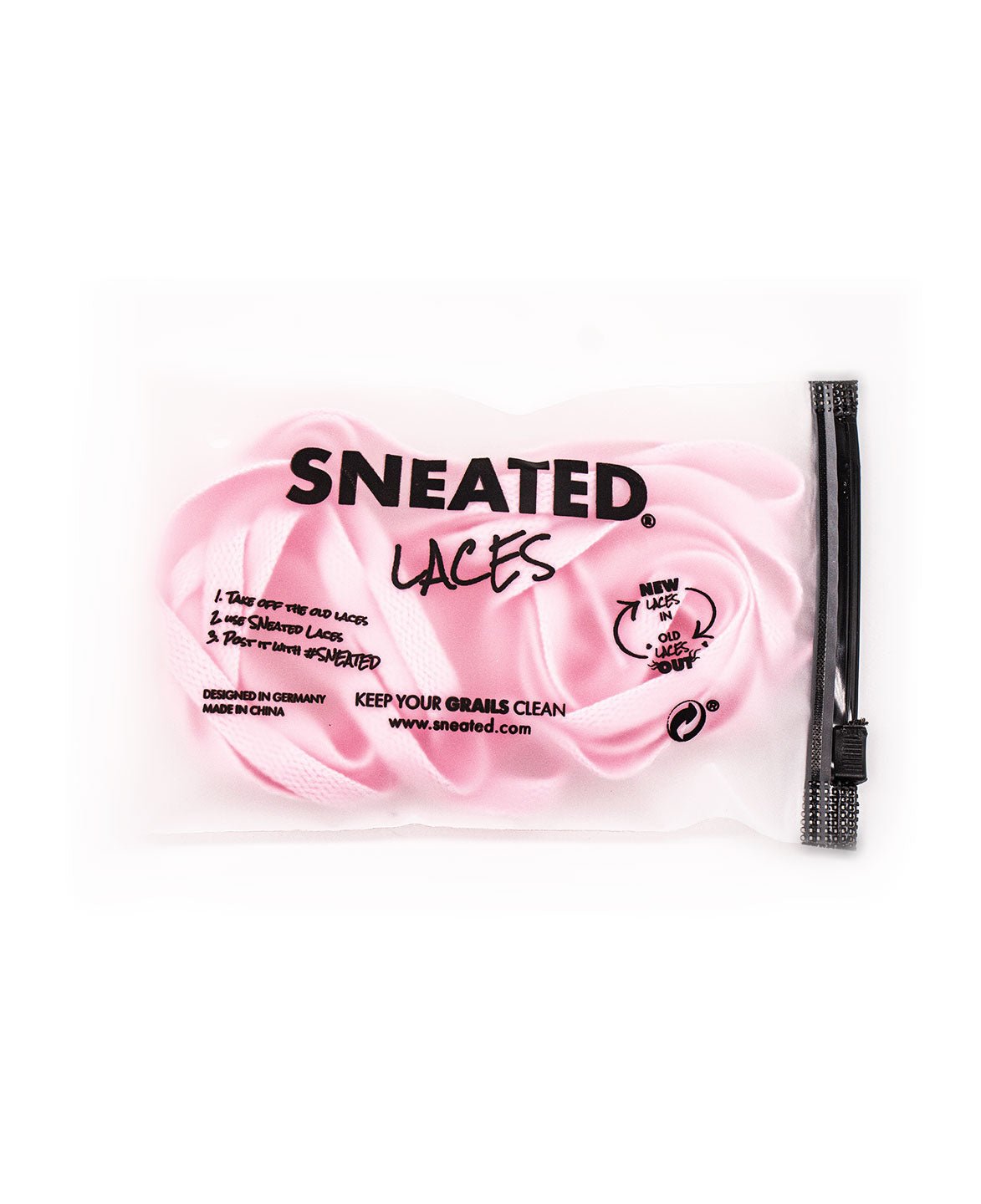 Sneated Flat Laces Hot Pink - CSNEF3113 - Coziness