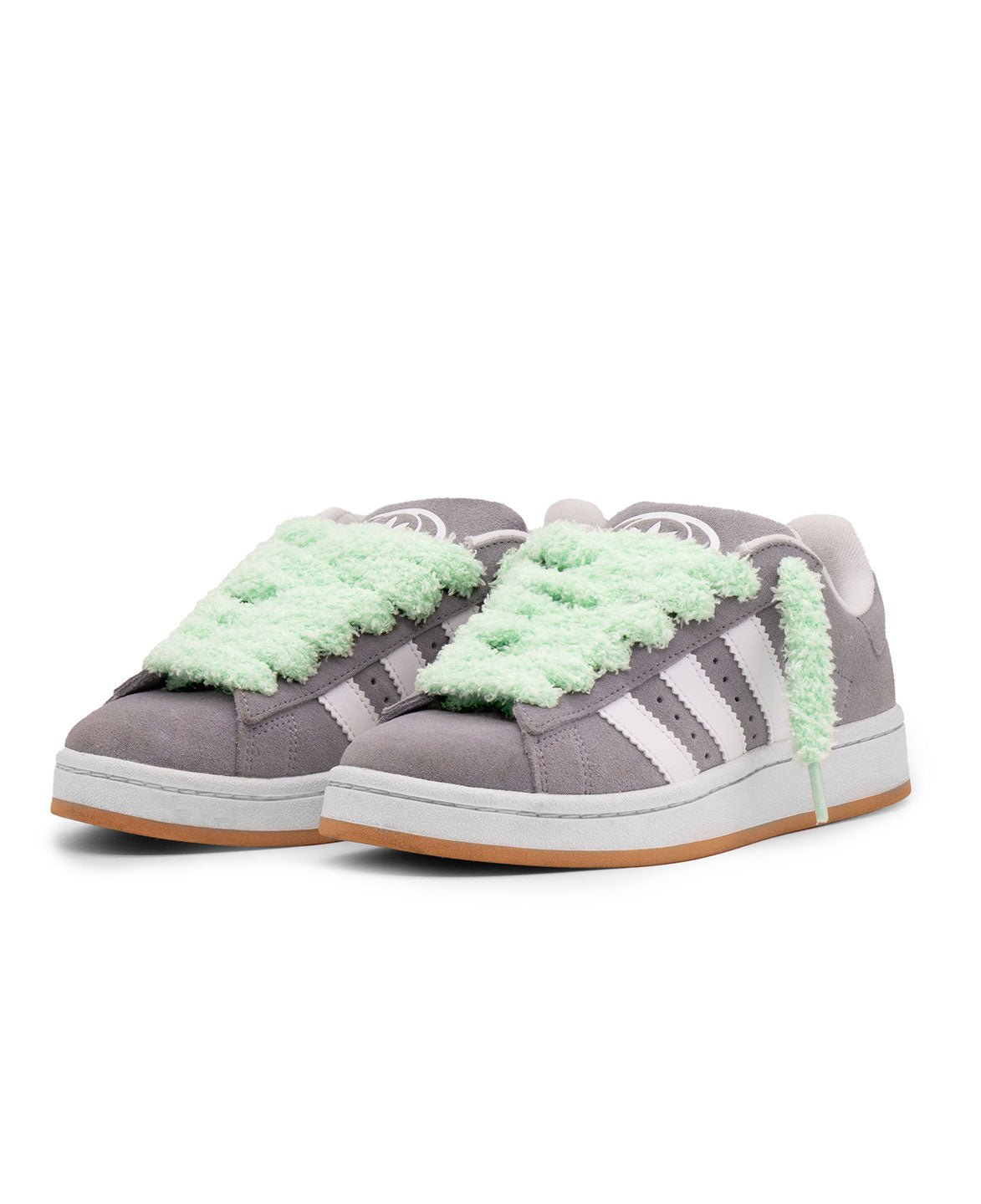 Sneated Fuzzy Laces Mint - CSNEF3767 - Coziness