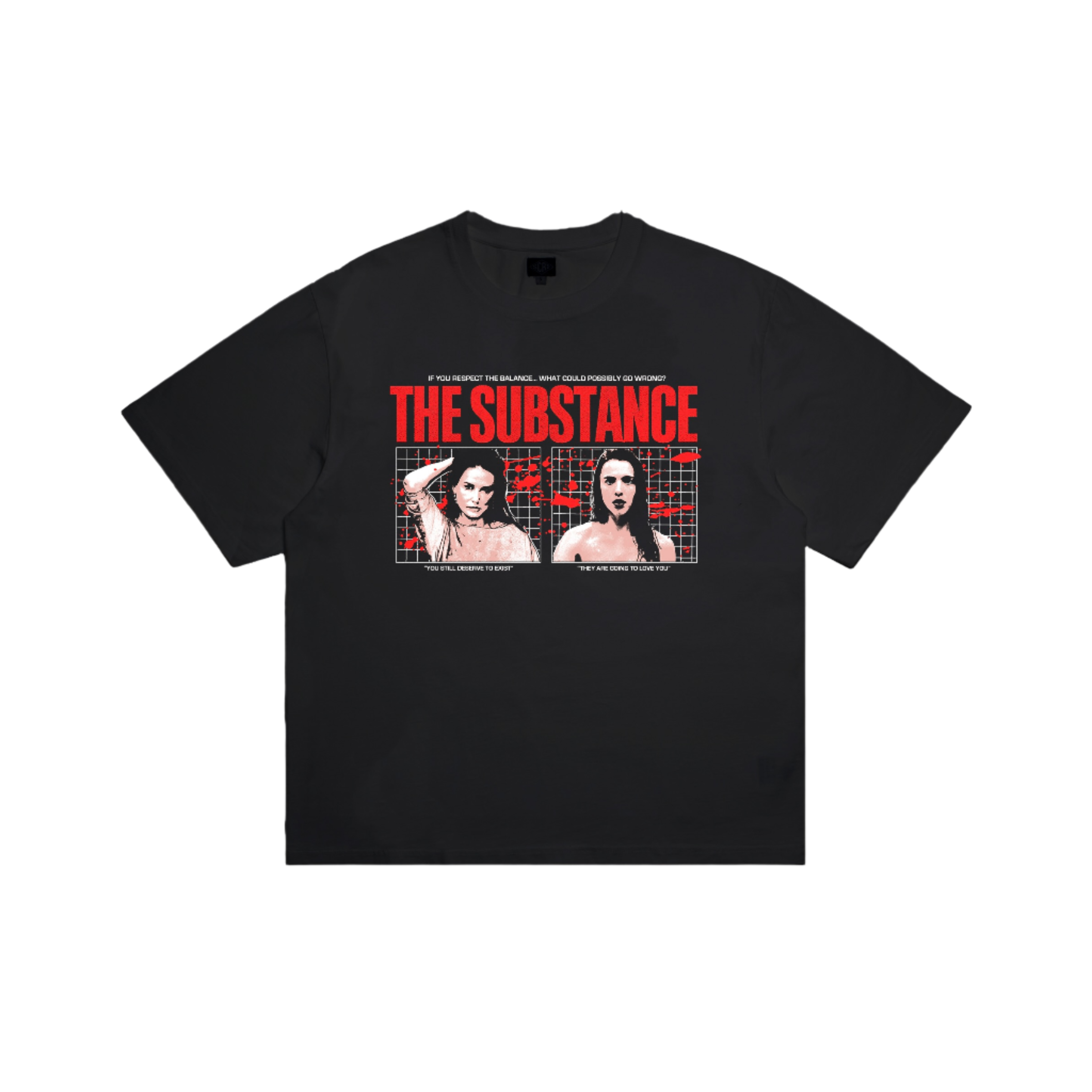 Scrt The Substance Tee Black