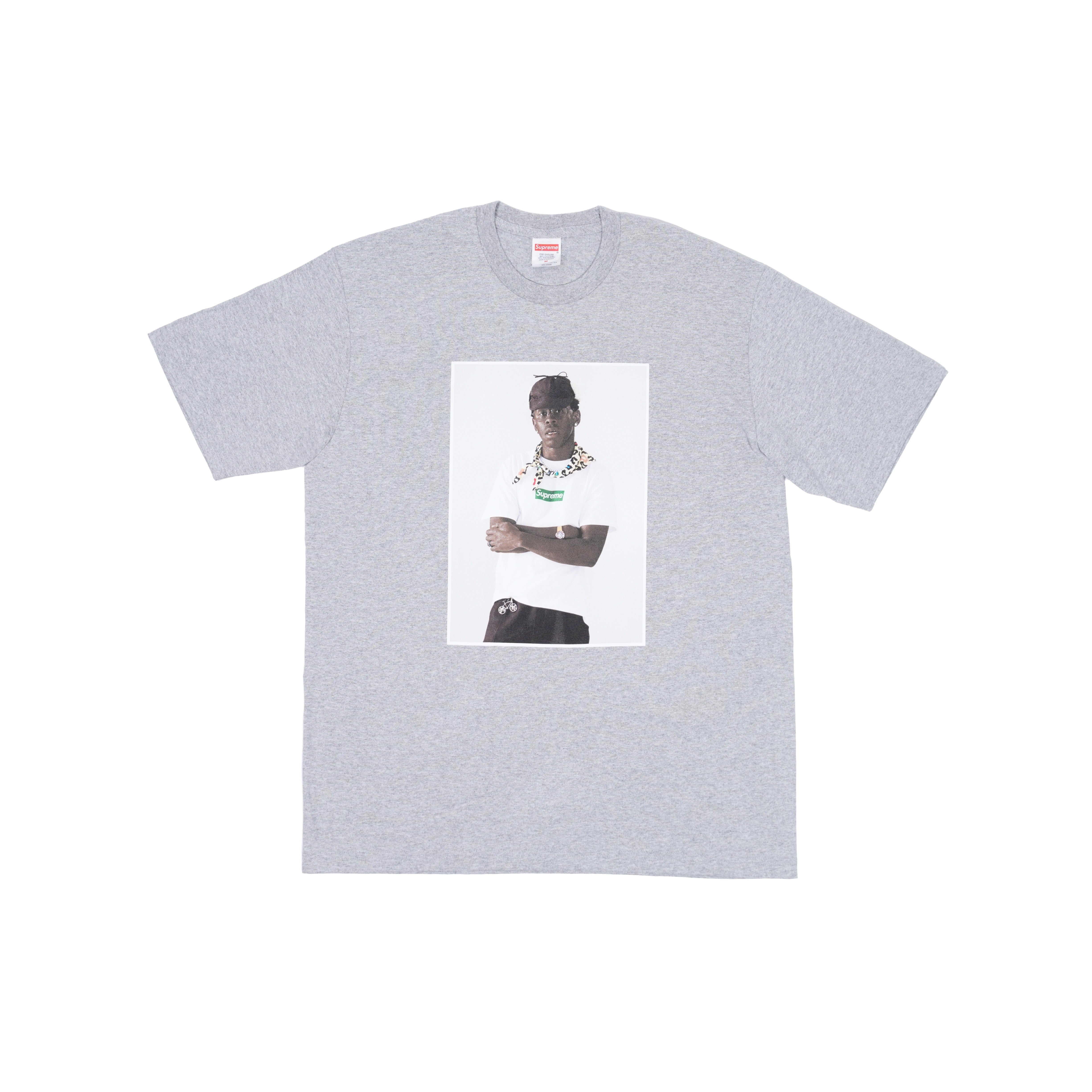 Supreme Tyler The Creator Photo T-Shirt Grau - Coziness