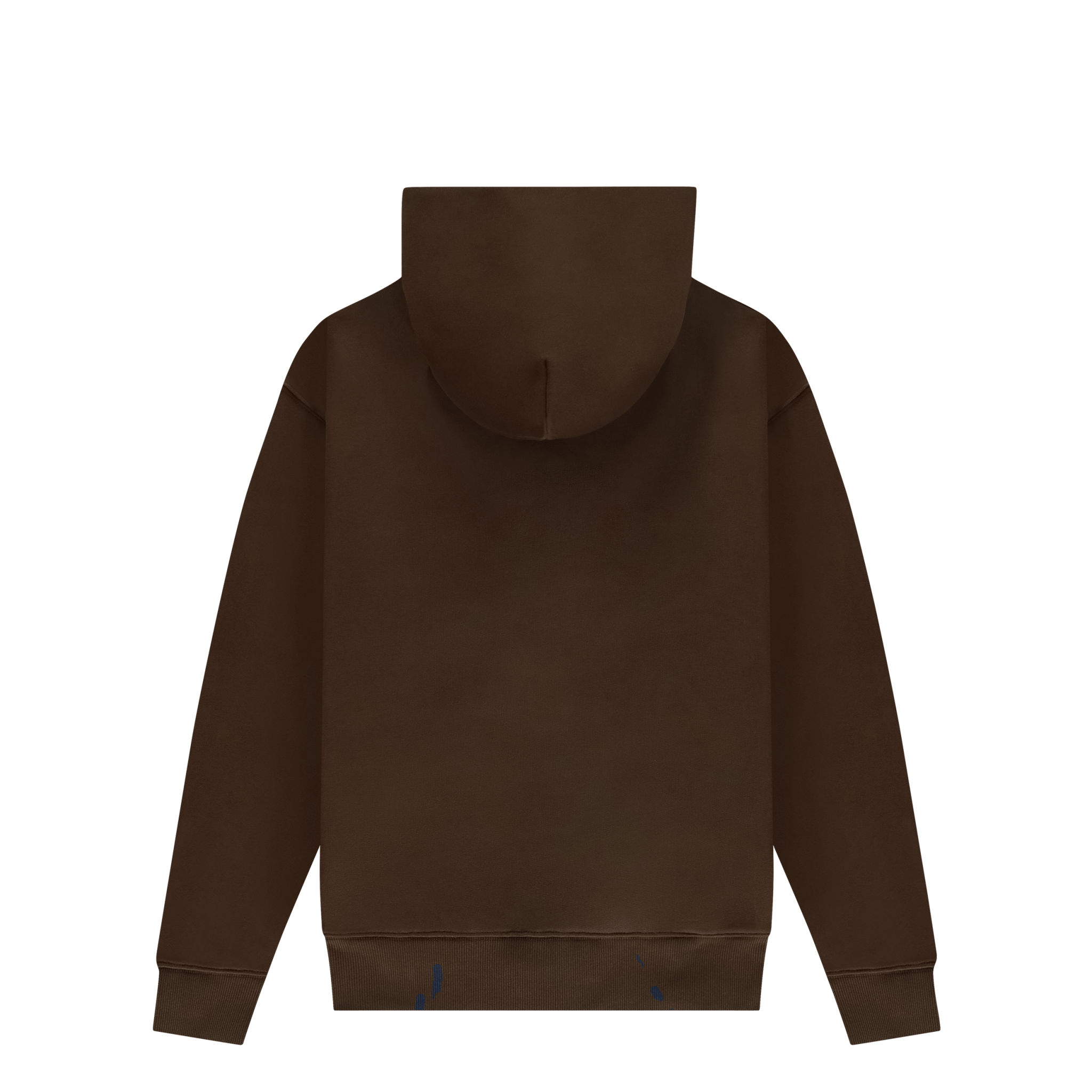 The New Originals Big Logo Zip Up Hoodie Acid Brown - CTHEN6365 - Coziness