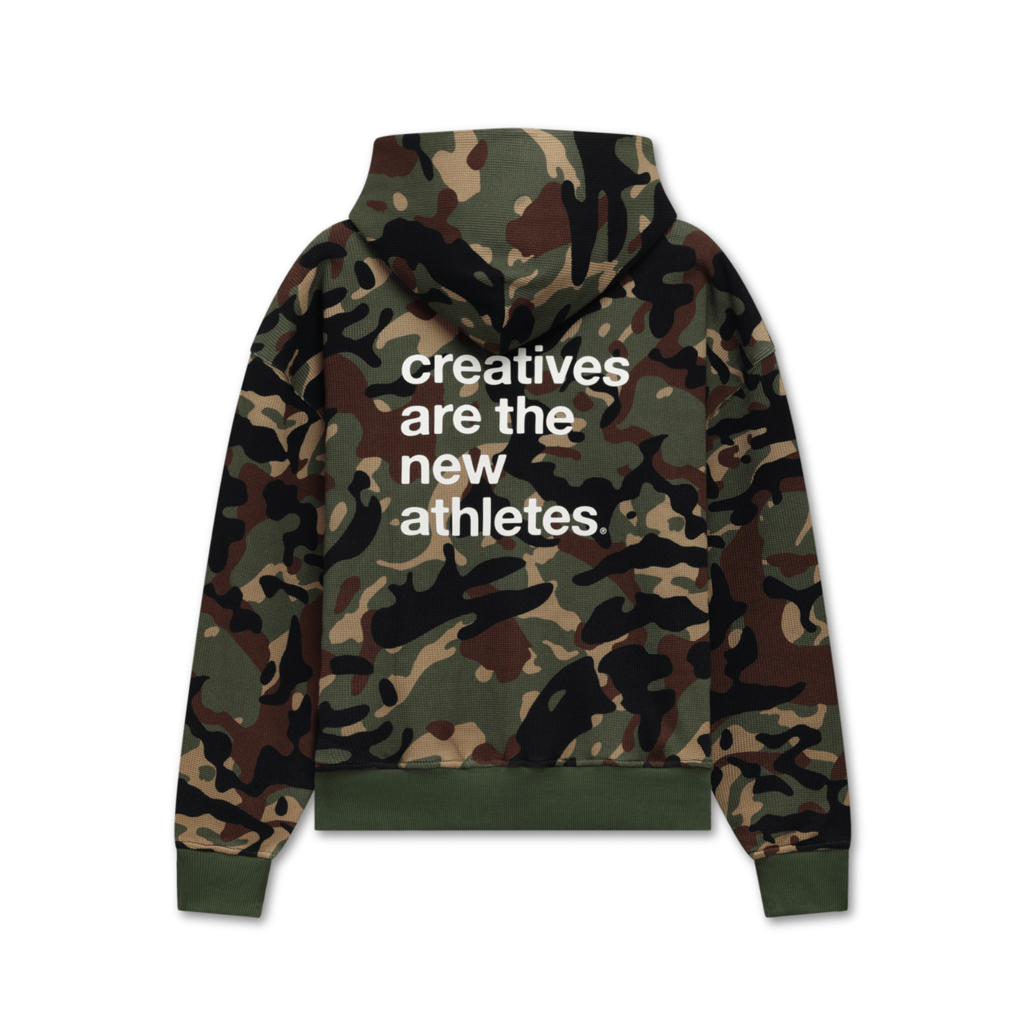 The New Originals Catna Zip Up Hoodie Camo Print - CTHEN12879 - Coziness
