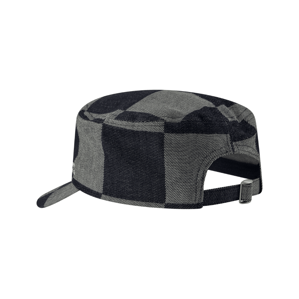 The New Originals EMBLEM DENIM CAP CHECKERED RAW DENIM - CTHEN8725 - Coziness