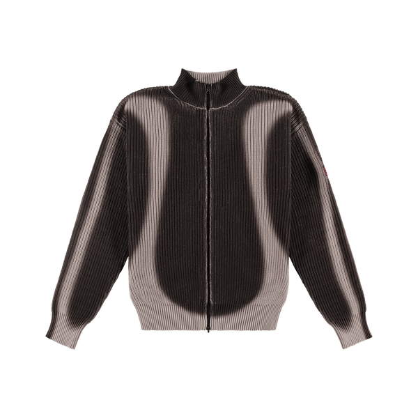 The New Originals Fisherman Curve Zip Up Sweater Brown Beige - CTHEN6367 - Coziness