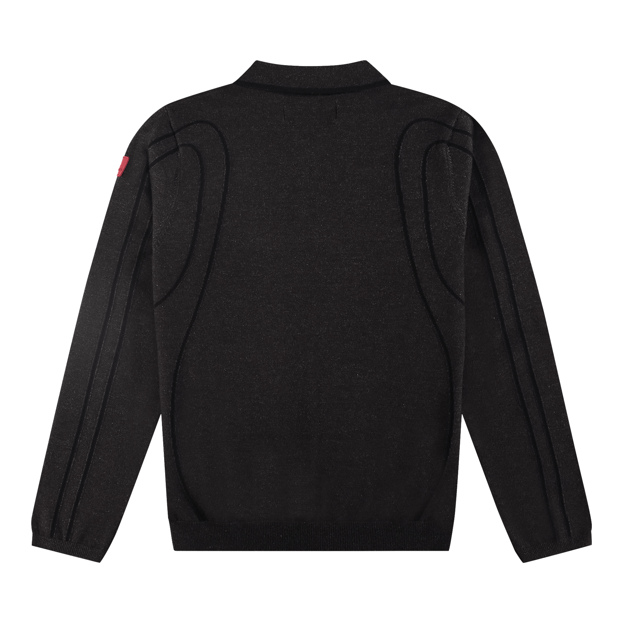 The New Originals Innerspace Long Sleeve Polo Braun - CTHEN6372 - Coziness