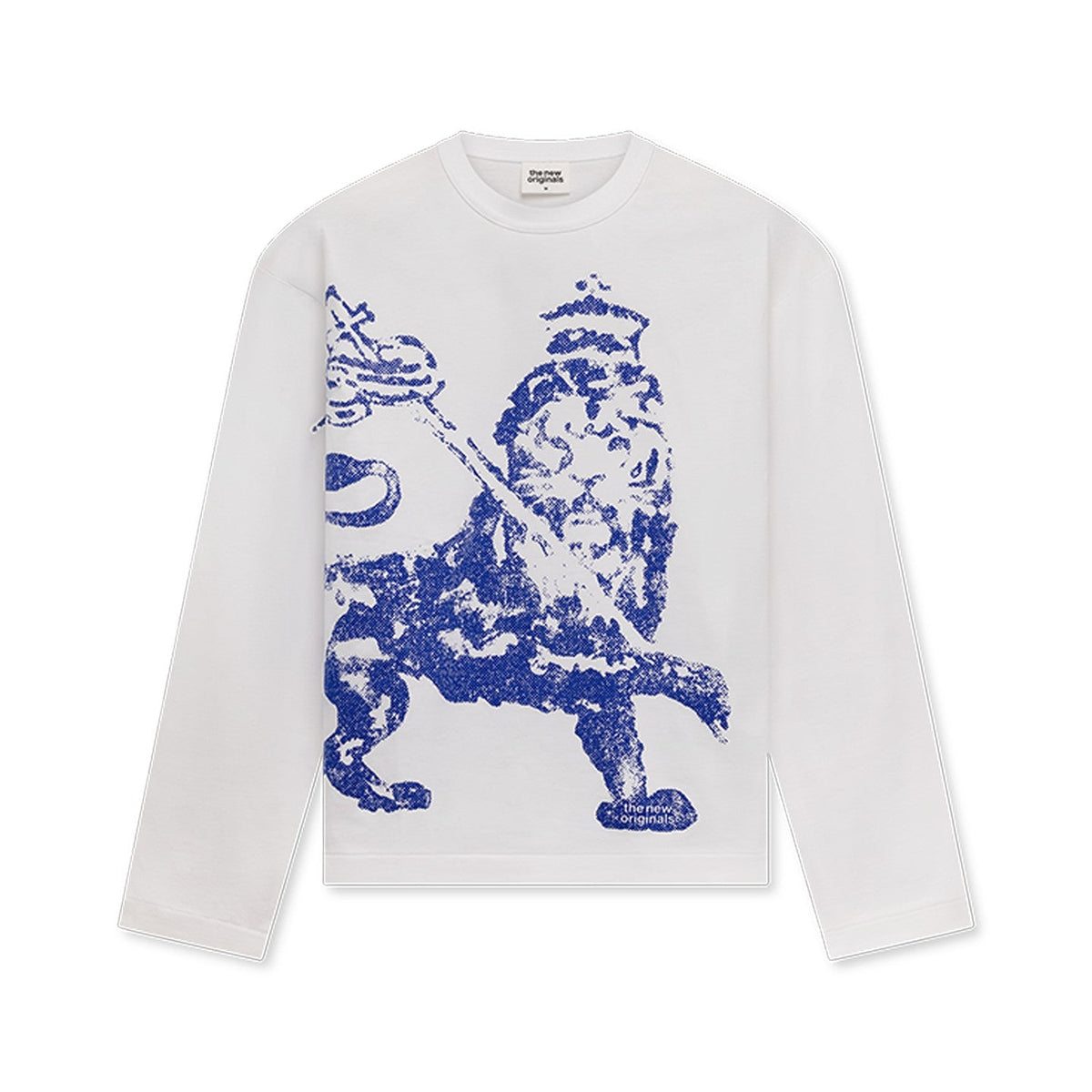 The New Originals Lion Longsleeve White - CTHEN14408 - Coziness