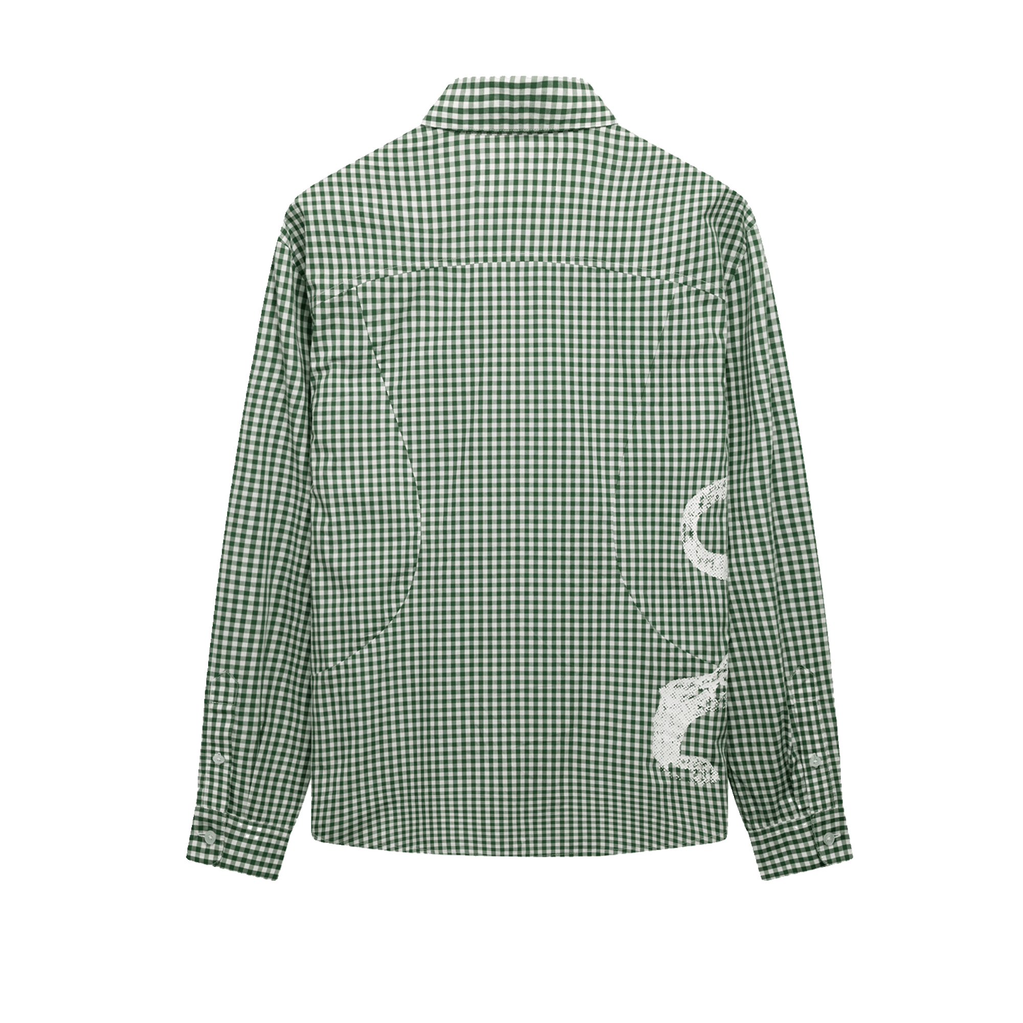 The New Originals Lion Shirt Dark Green Check - CTHEN13343 - Coziness