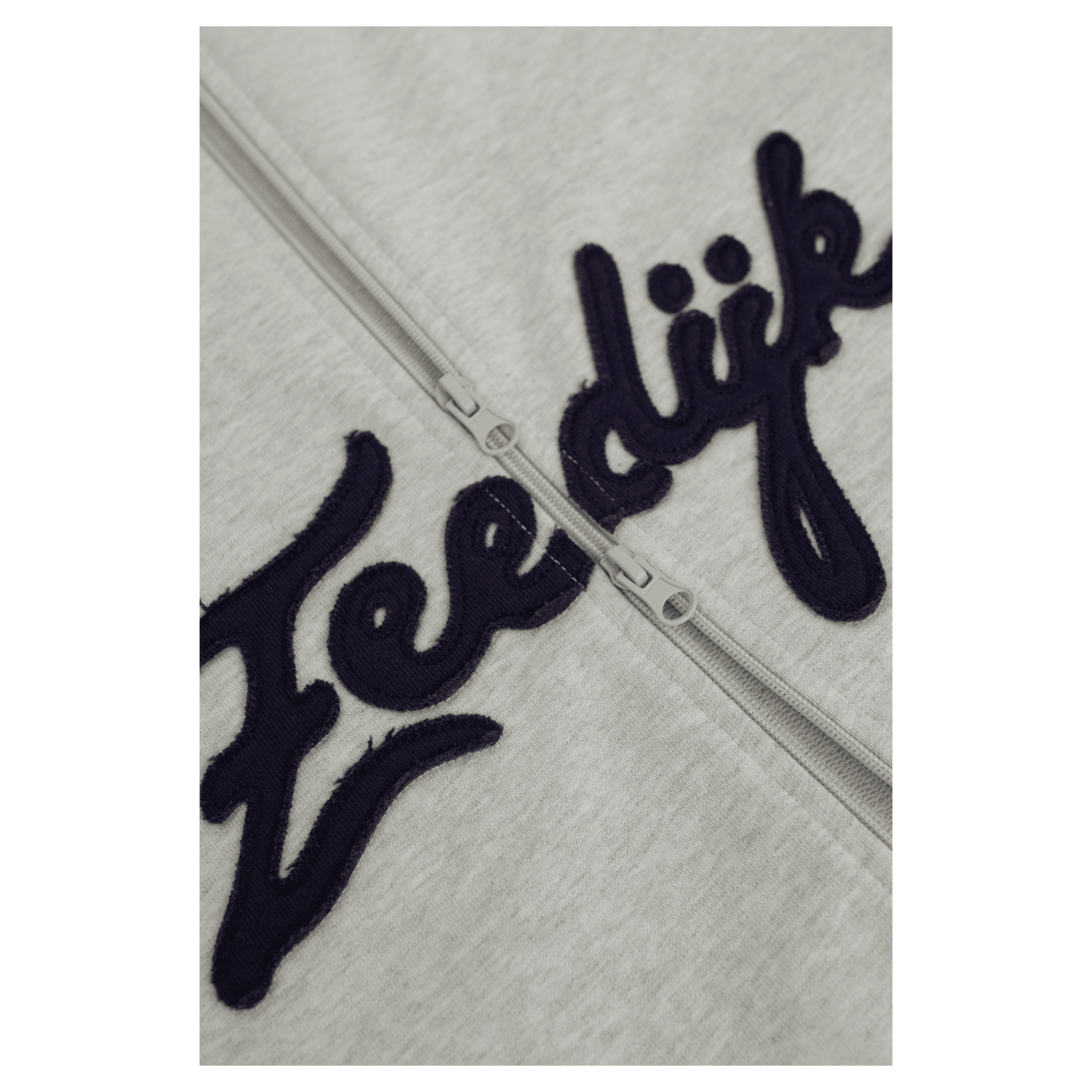 The New Originals Zeedijk Zip Up Hoodie Grey - CTHEN8098 - Coziness