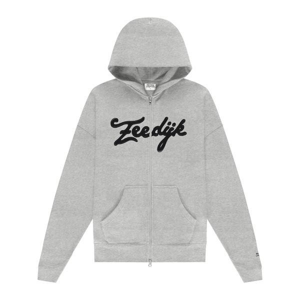The New Originals Zeedijk Zip Up Hoodie Grey - CTHEN8098 - Coziness