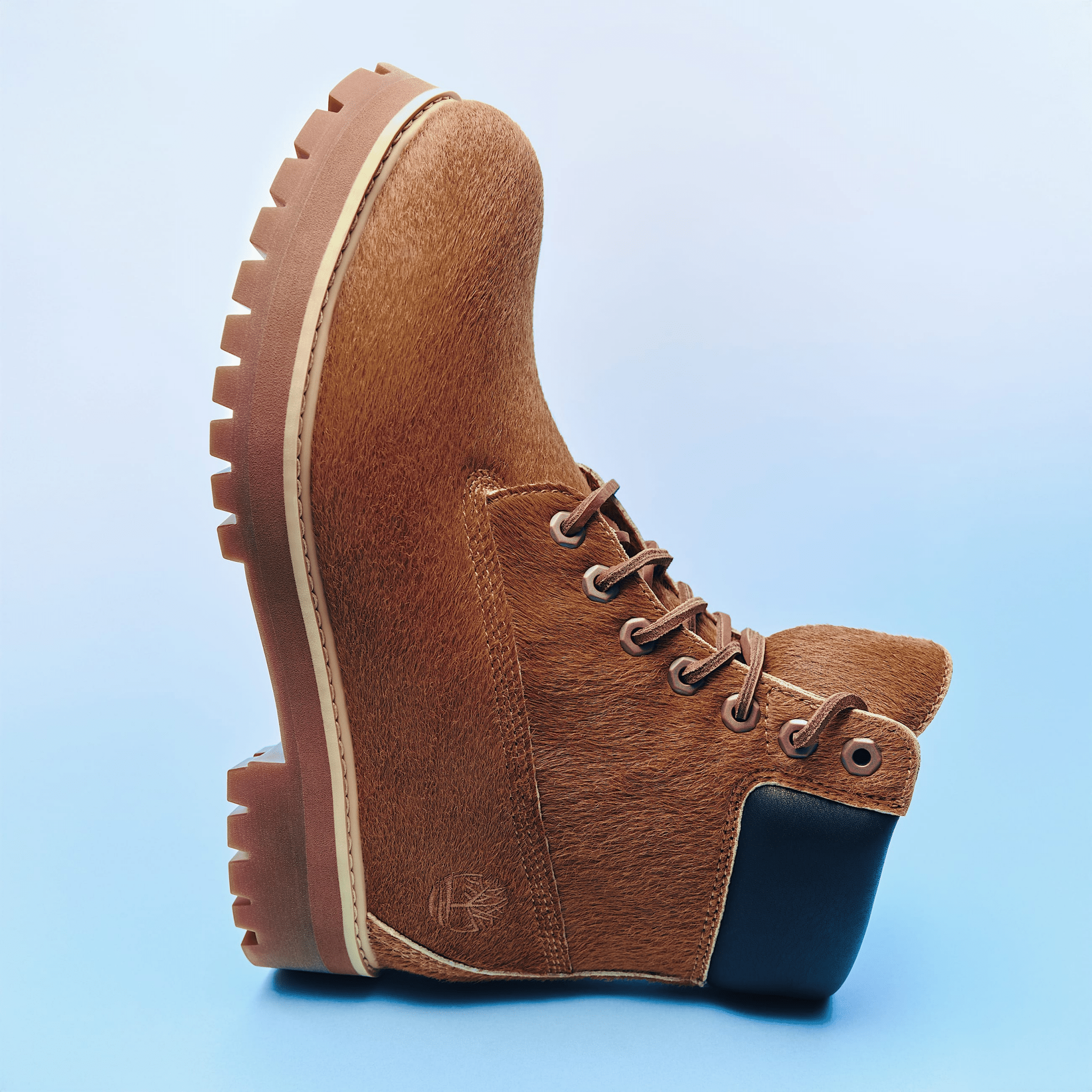 Timberland Heritage 6 Inch Lace Up Waterproof Boot Medium Brown Hair Mens - CTIMH13773 - Coziness