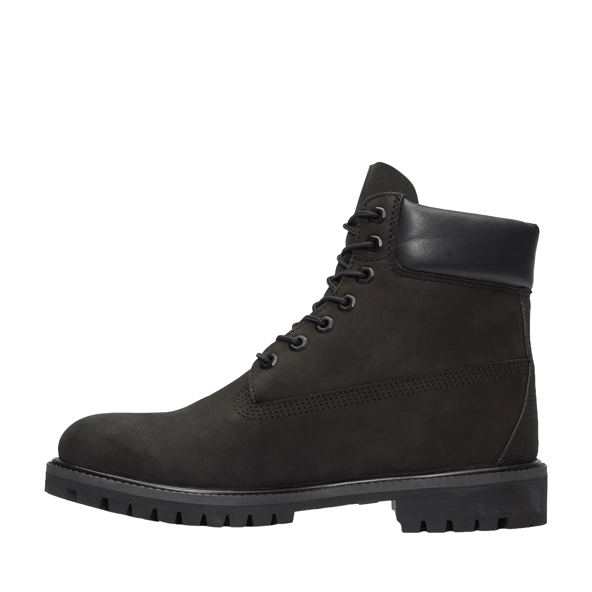 Timberland Premium 6 Inch Lace Up Waterproof Boot Black Leather Mens - CTIMP8970 - Coziness